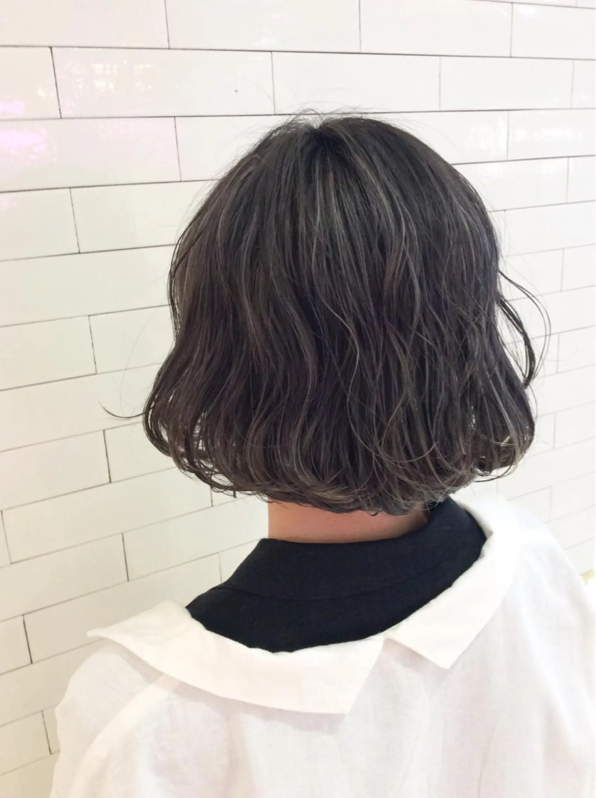 ショート カラー レイヤーカット× 髪質改善たもりのヘアスタイル
