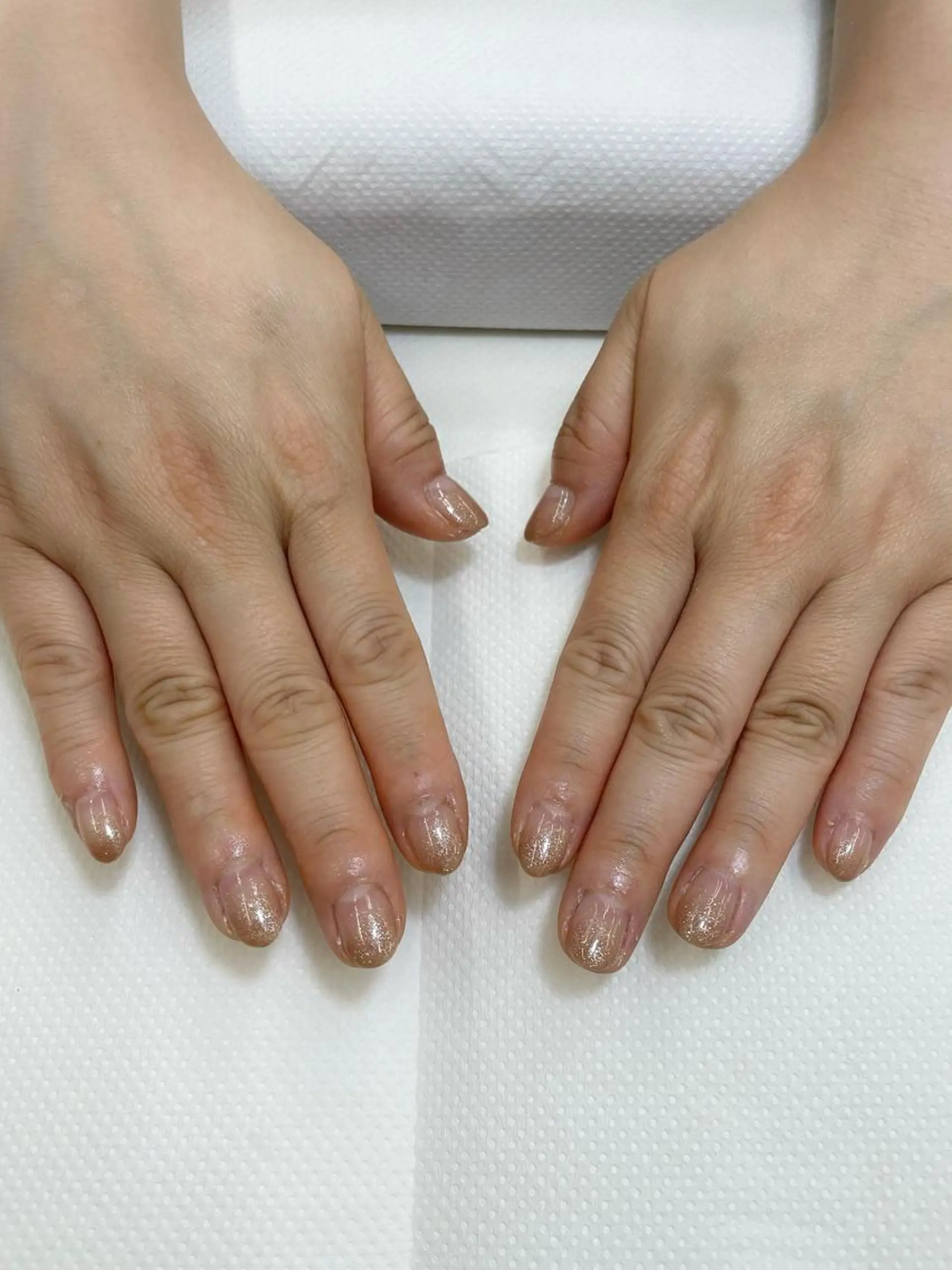 ネイル グラデーション ラメ(グリッター) ラメグラデーション Beauty Salon GIGI所属・GIGI AYA🦋のネイルデザイン