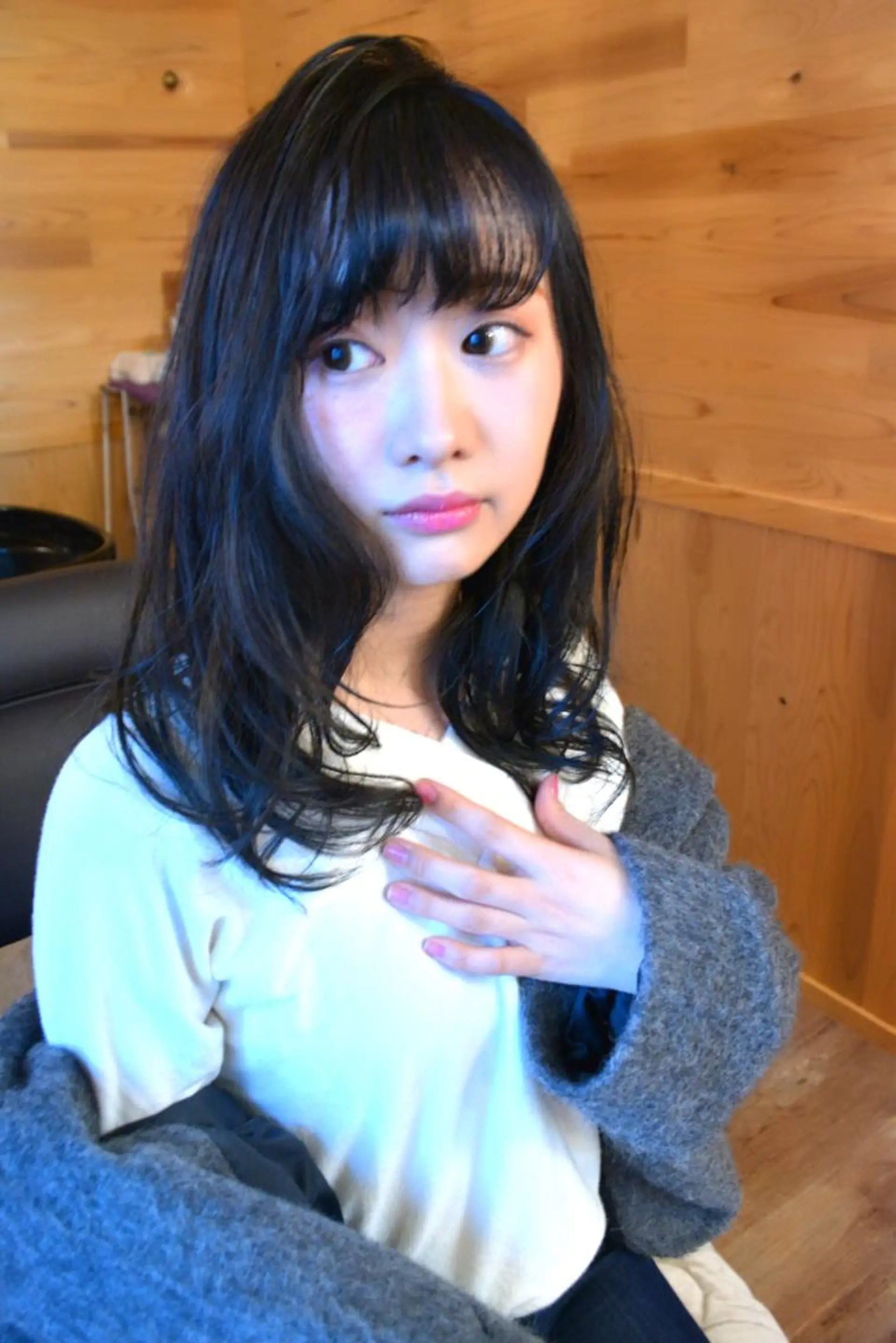 セミロング カラー パーマ ヘアアレンジ カット belle chambreイブカのその他イメージ