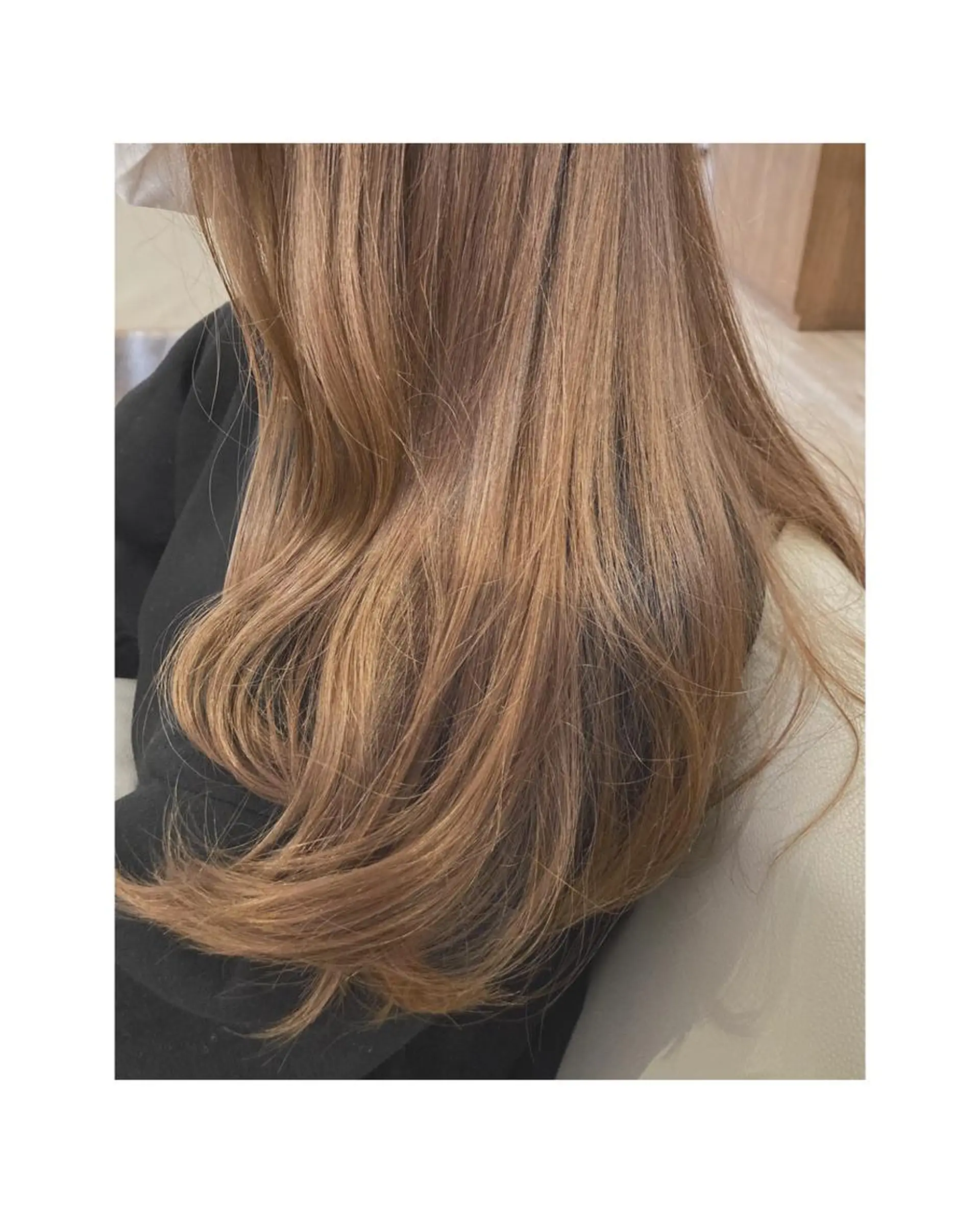 ロング カラー タカノ アツコのヘアスタイル