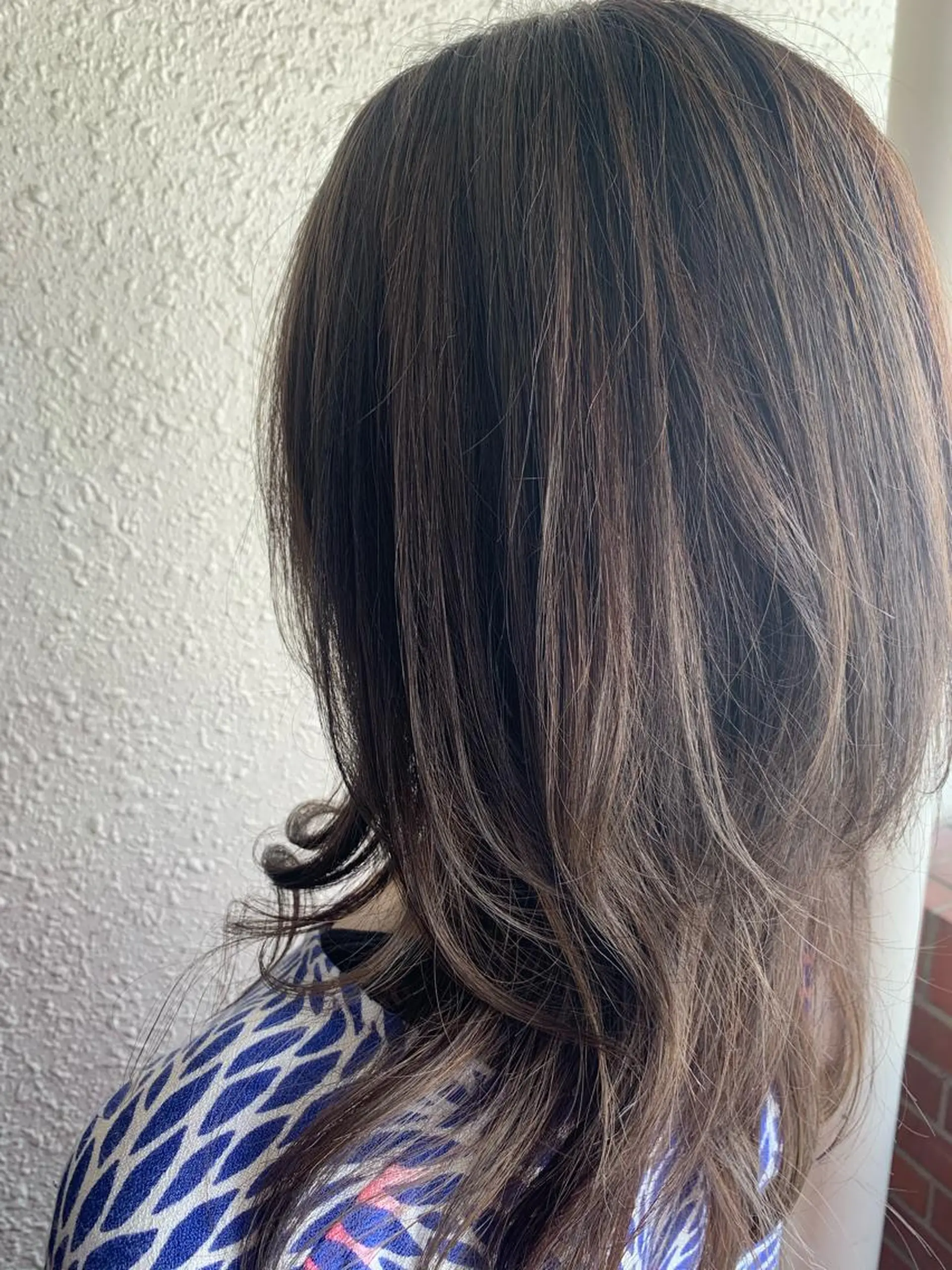 ミディアム 前井 正人のヘアスタイル