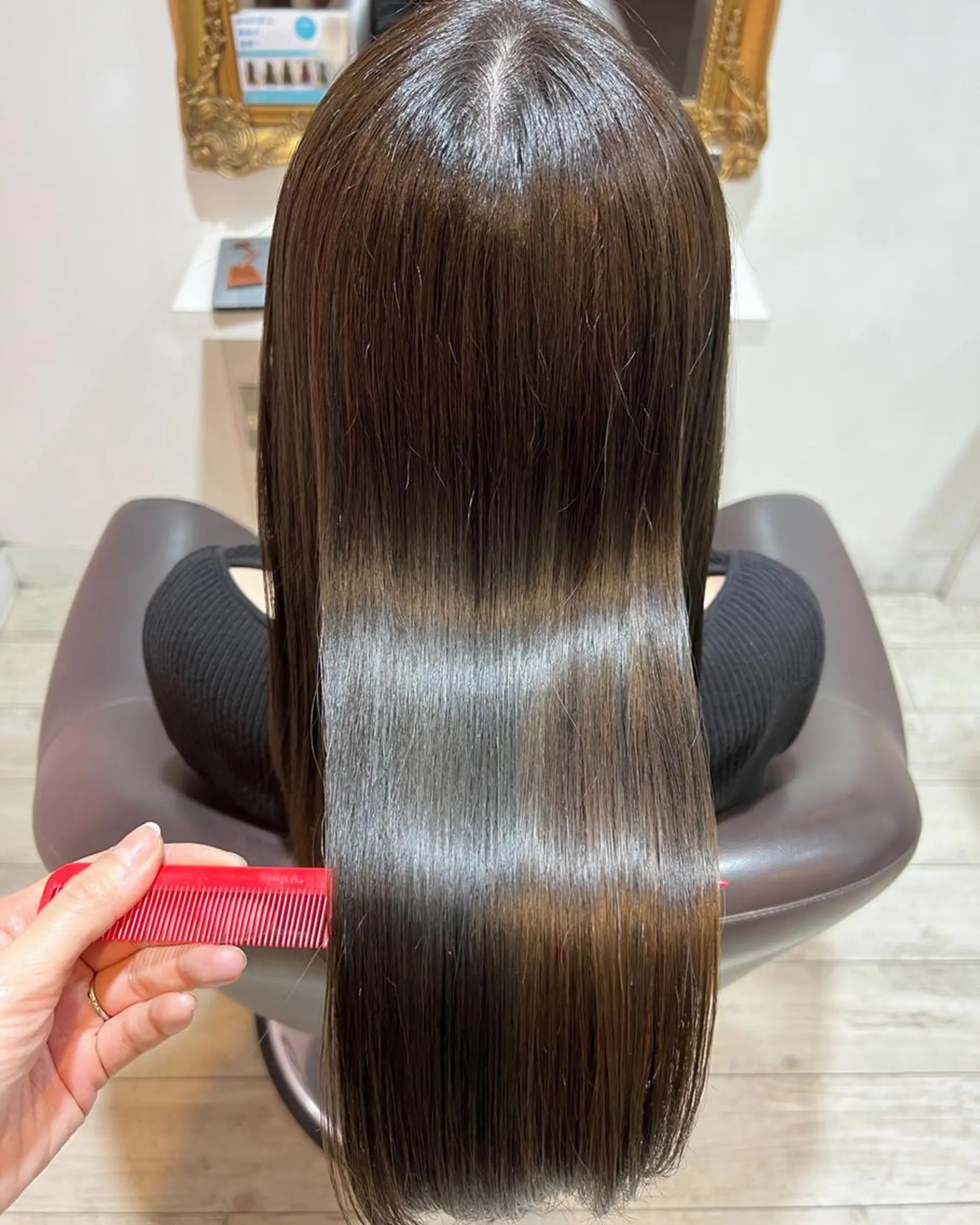 ロング カラー ヘアカラー トリートメント 艶髪先生🫧錦糸町 ᴄʜɪʜᴀʏᴀ🎀のヘアスタイル