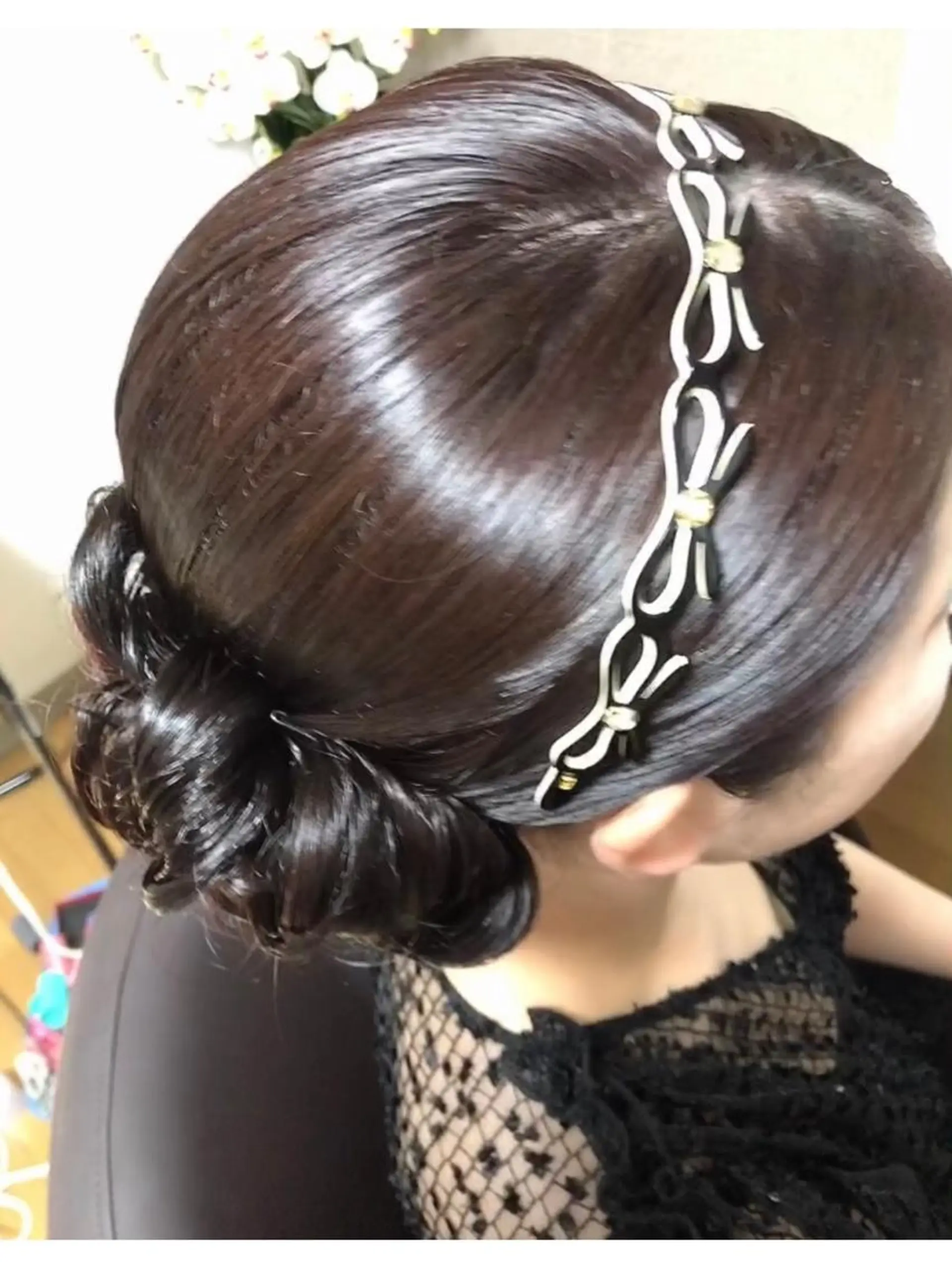 ヘアアレンジ ヘアセット Belleeyes_ kubotaのマツエク・マツパデザイン