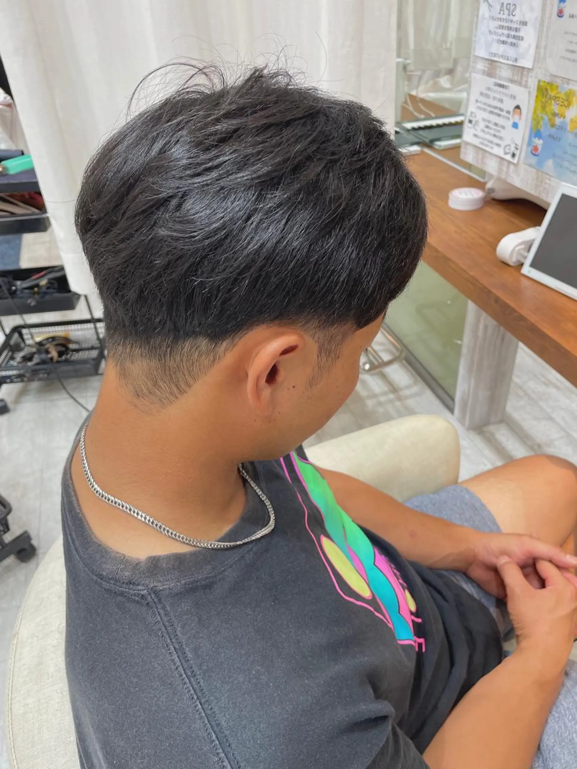 ショート メンズ カット 中嶋 紘夢のヘアスタイル