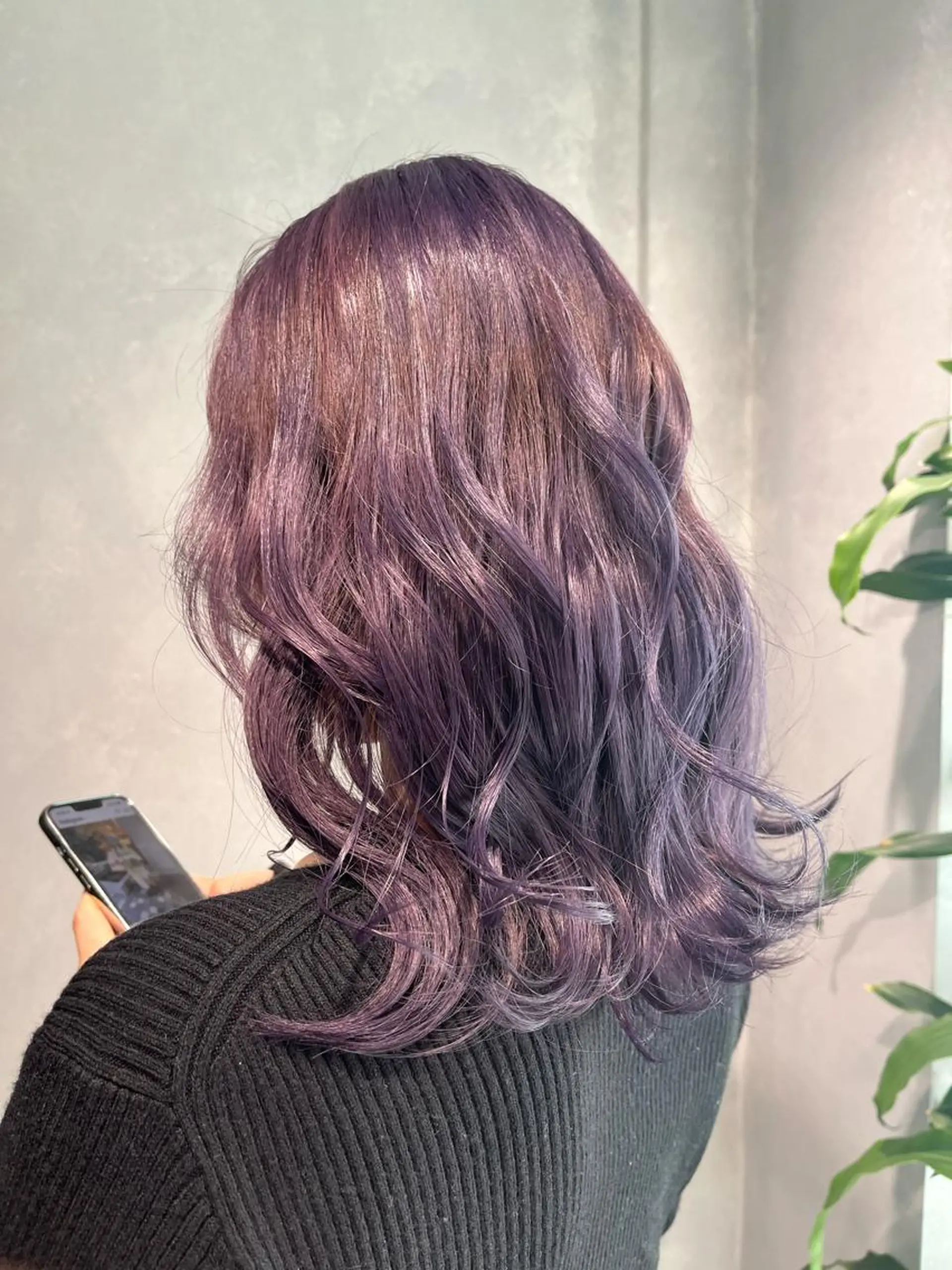 セミロング ヘアカラー 美髪艶髪✨️/千種 さなのヘアスタイル