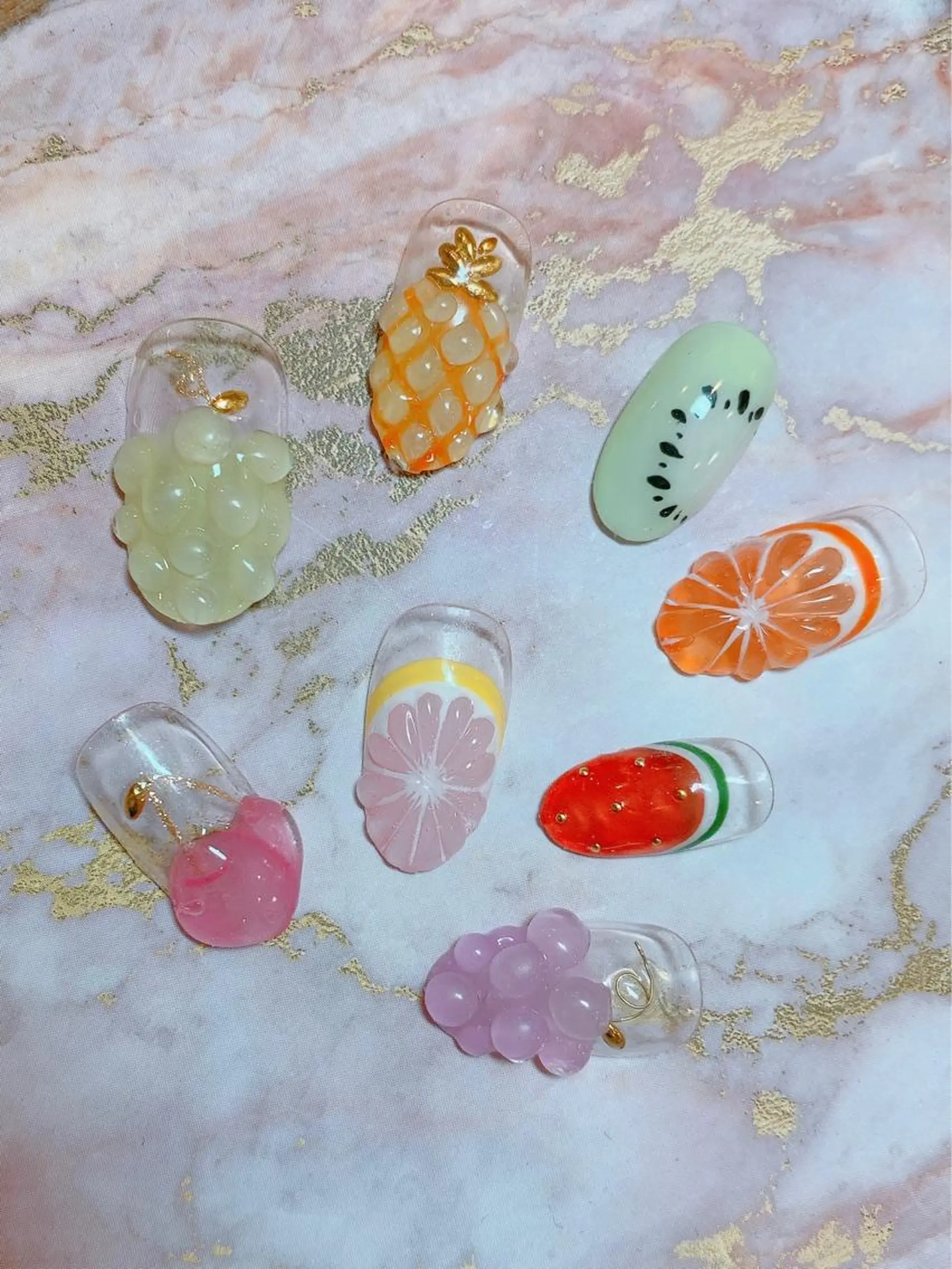 ネイル アートネイル f'bloom  L’ecrinのネイルデザイン