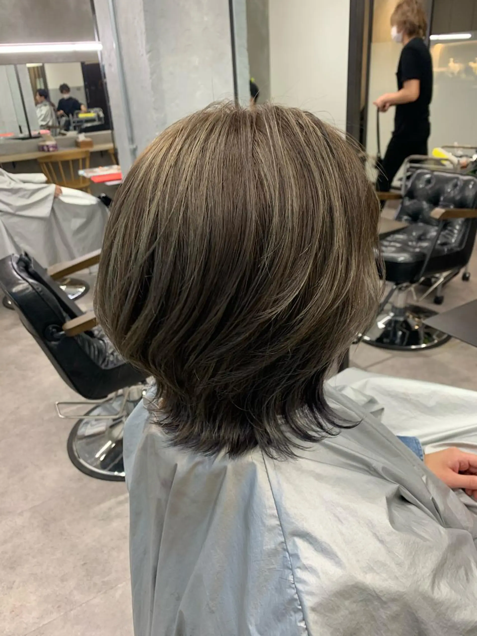 ショート カラー 🥀韓国ヘア🥀 宮津真菜のヘアスタイル