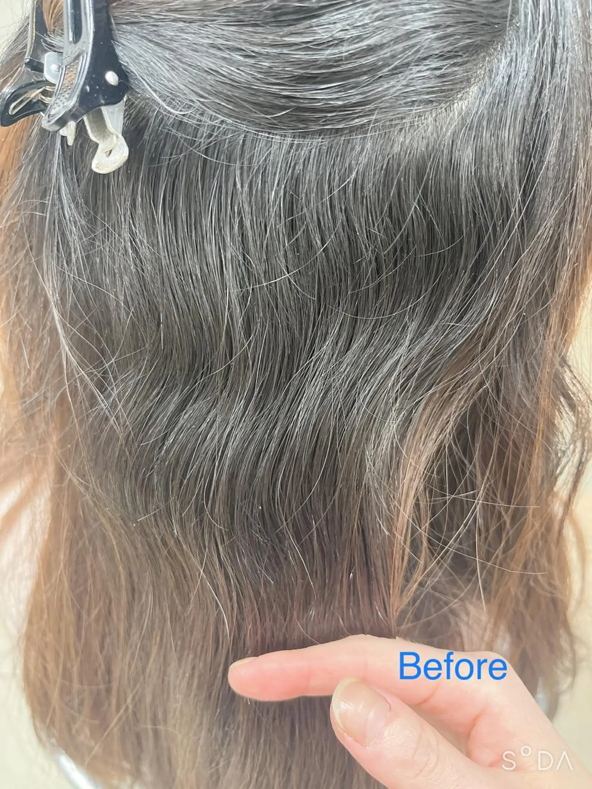 ロング vis-a-vis　板橋店所属・たなか なおのヘアスタイル