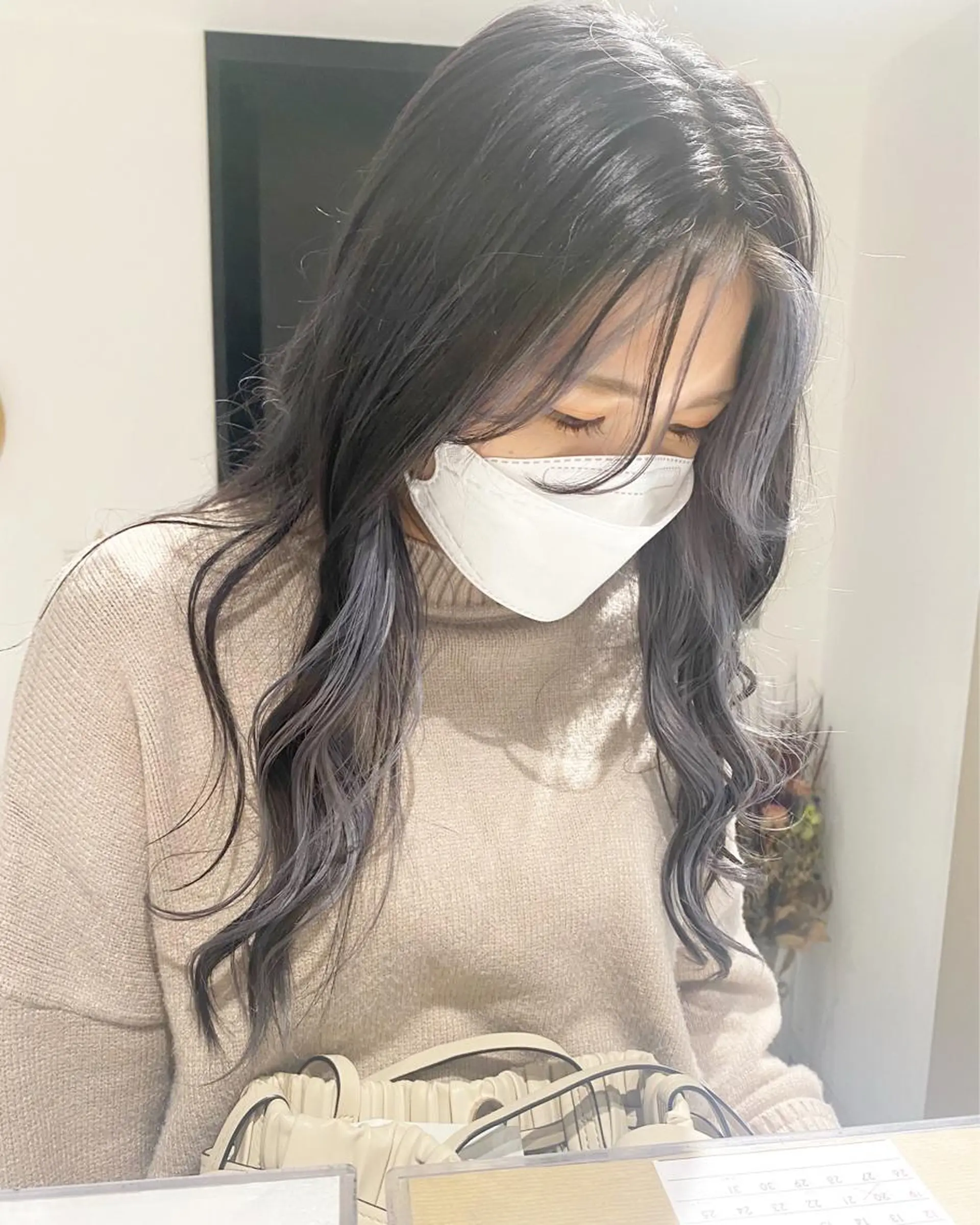 ロング デザイン🥇複雑履歴 ハイトーン特化のヘアスタイル