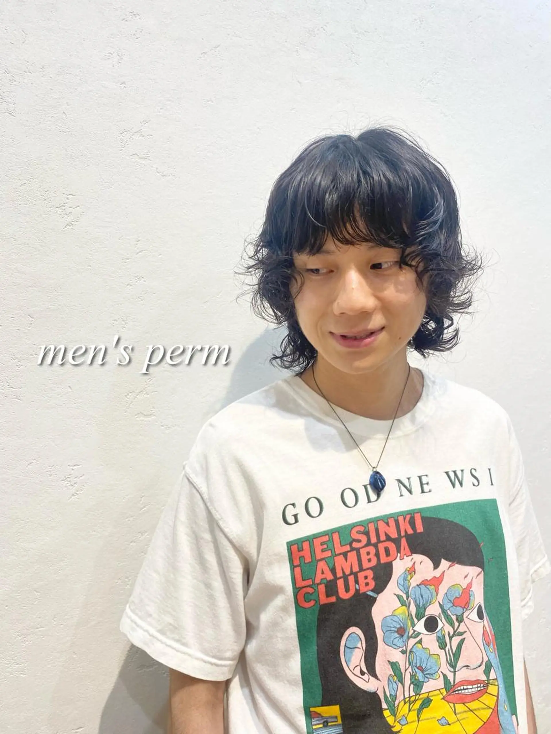 パーマ メンズ メンズパーマ カット パーマ 菅　美咲 /三軒茶屋/全席個室のヘアスタイル