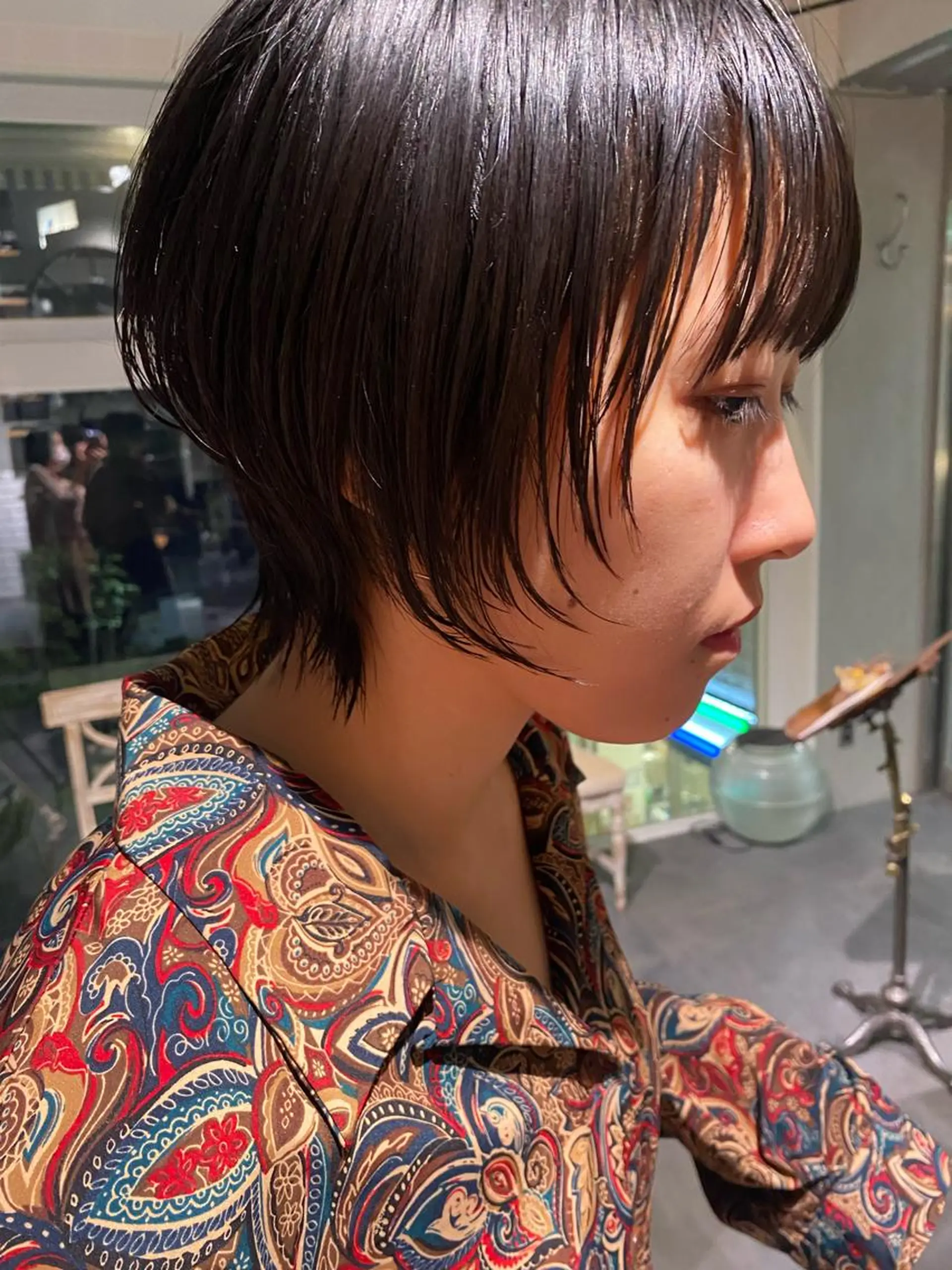 ショート ショートヘア ウルフカット カット トリートメント デザインカラー/パー マ🦖外岡咲希🦖のヘアスタイル