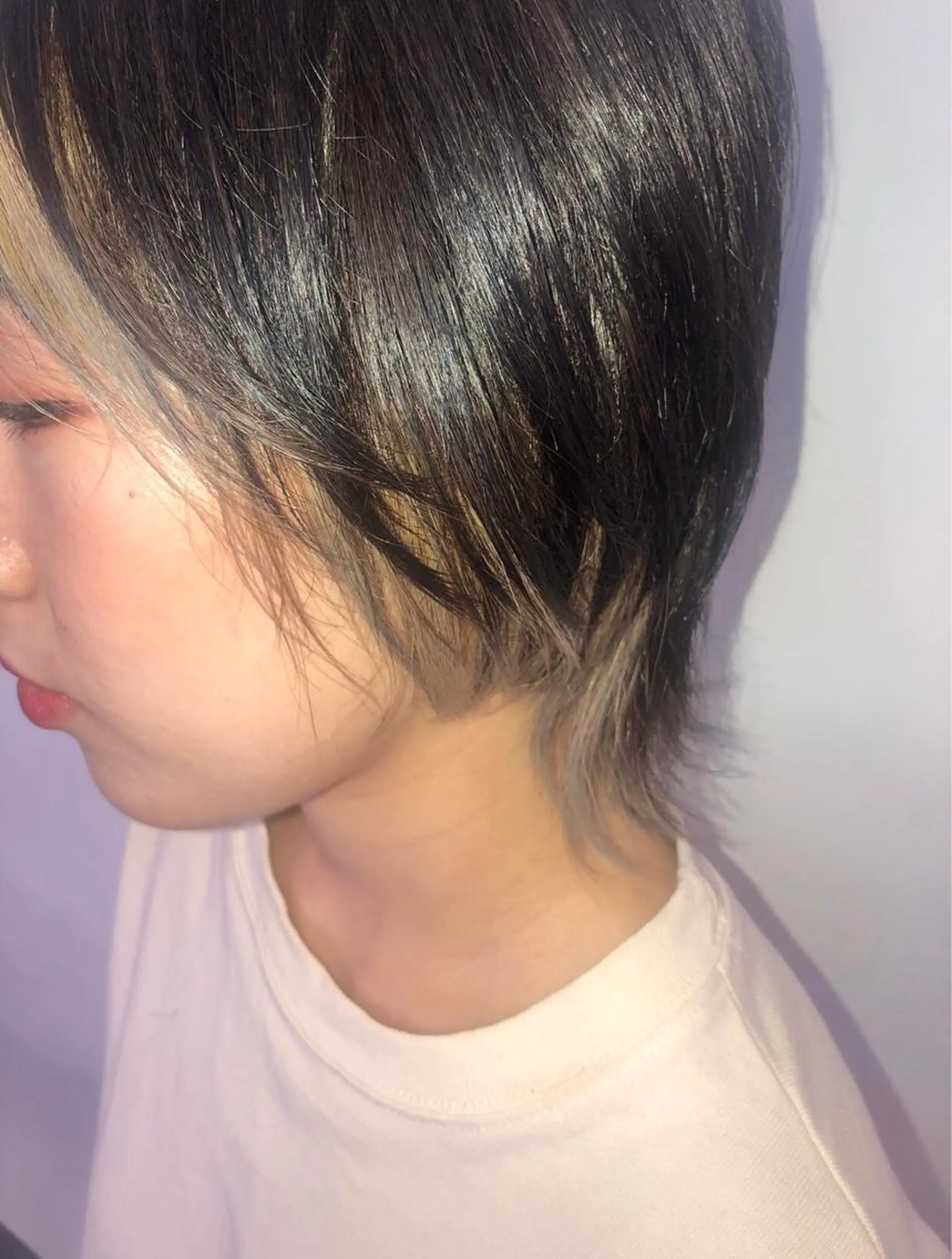 ショート カラー ヘアアレンジ 高橋胡桃🪽 ディレクターのヘアスタイル