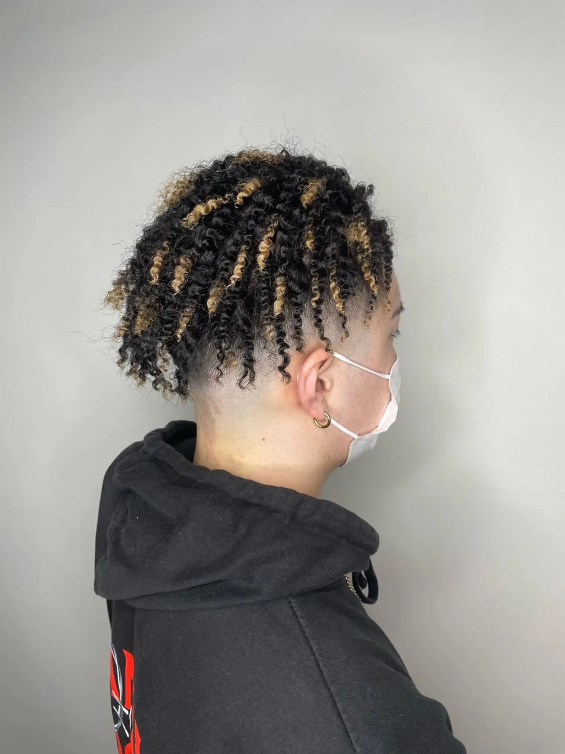 パーマ メンズ Le'a所属・渋谷/フェード/ 國分 翔のヘアスタイル