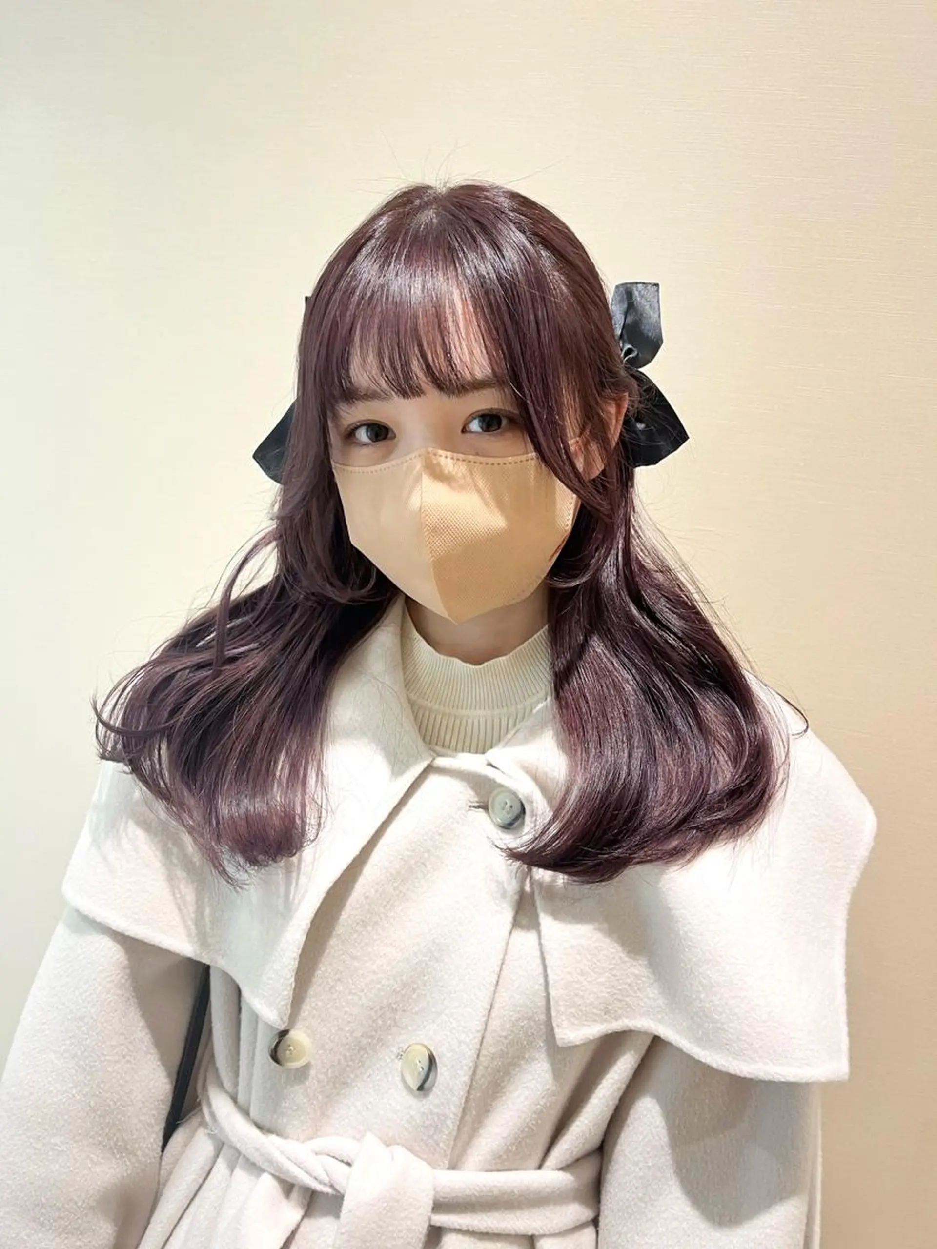 ロング ヘアカラー トリートメント ヘアセット RIKO👼🏻💓 韓国ガーリーのヘアスタイル