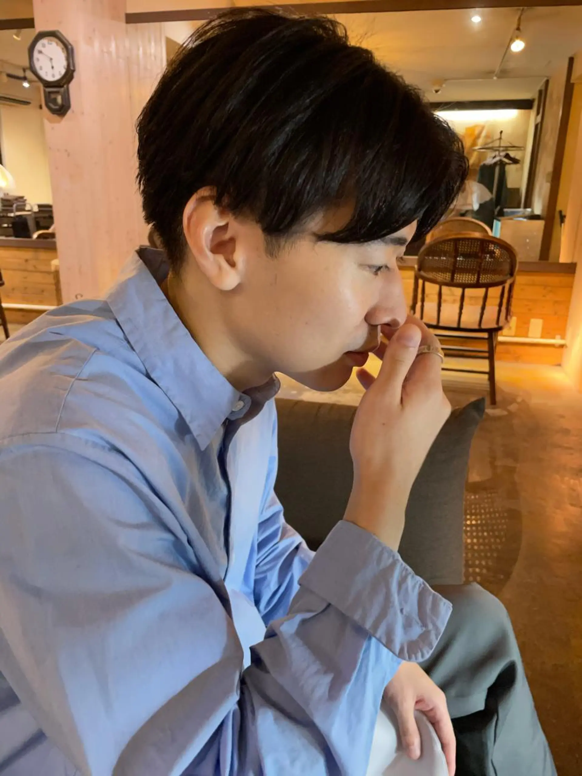 ショート メンズ キッズ カット ヘアセット オトナヘア🌸 harukaのヘアスタイル