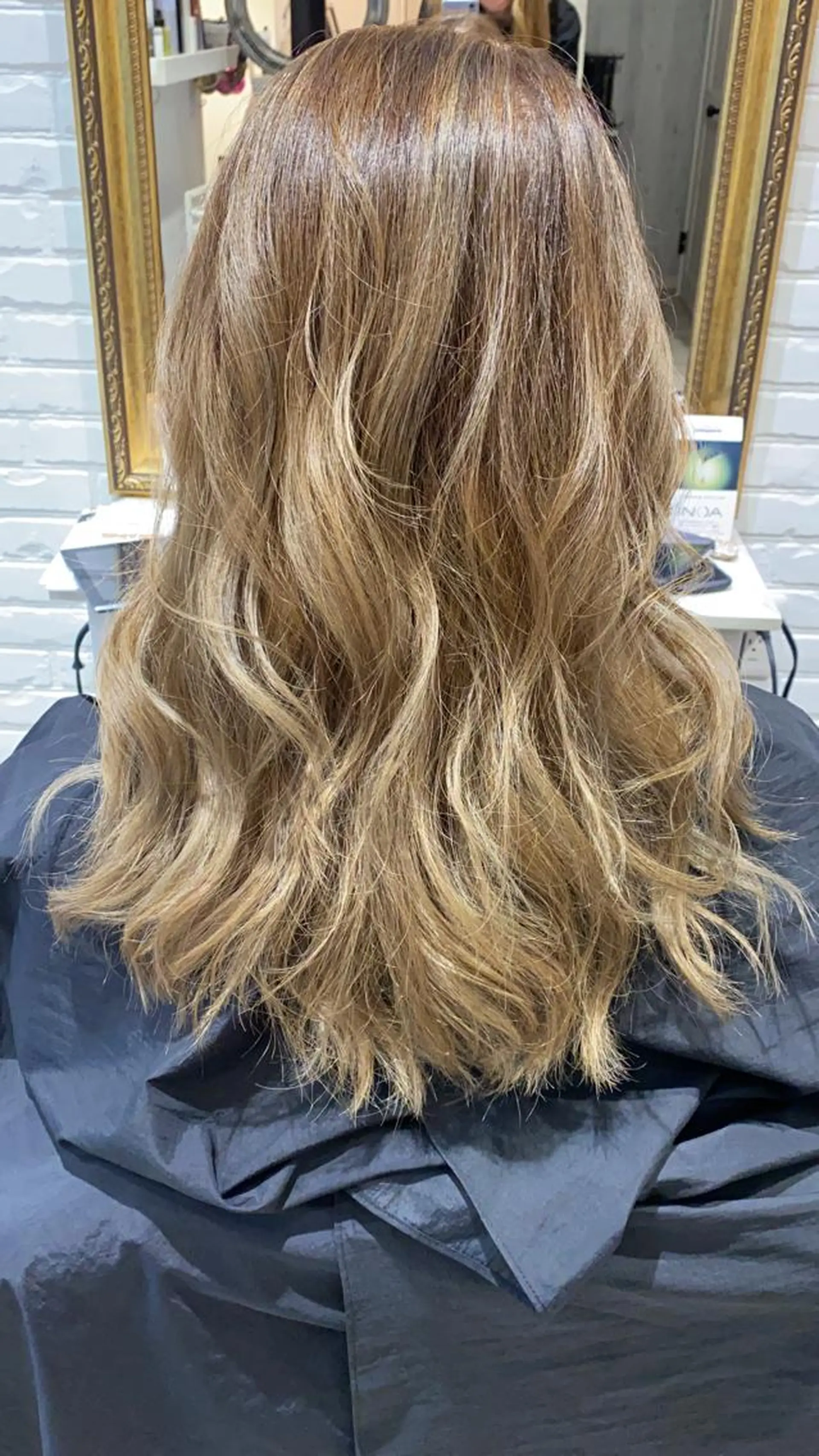 ロング カラー Renatus店長 金子裕美のヘアスタイル