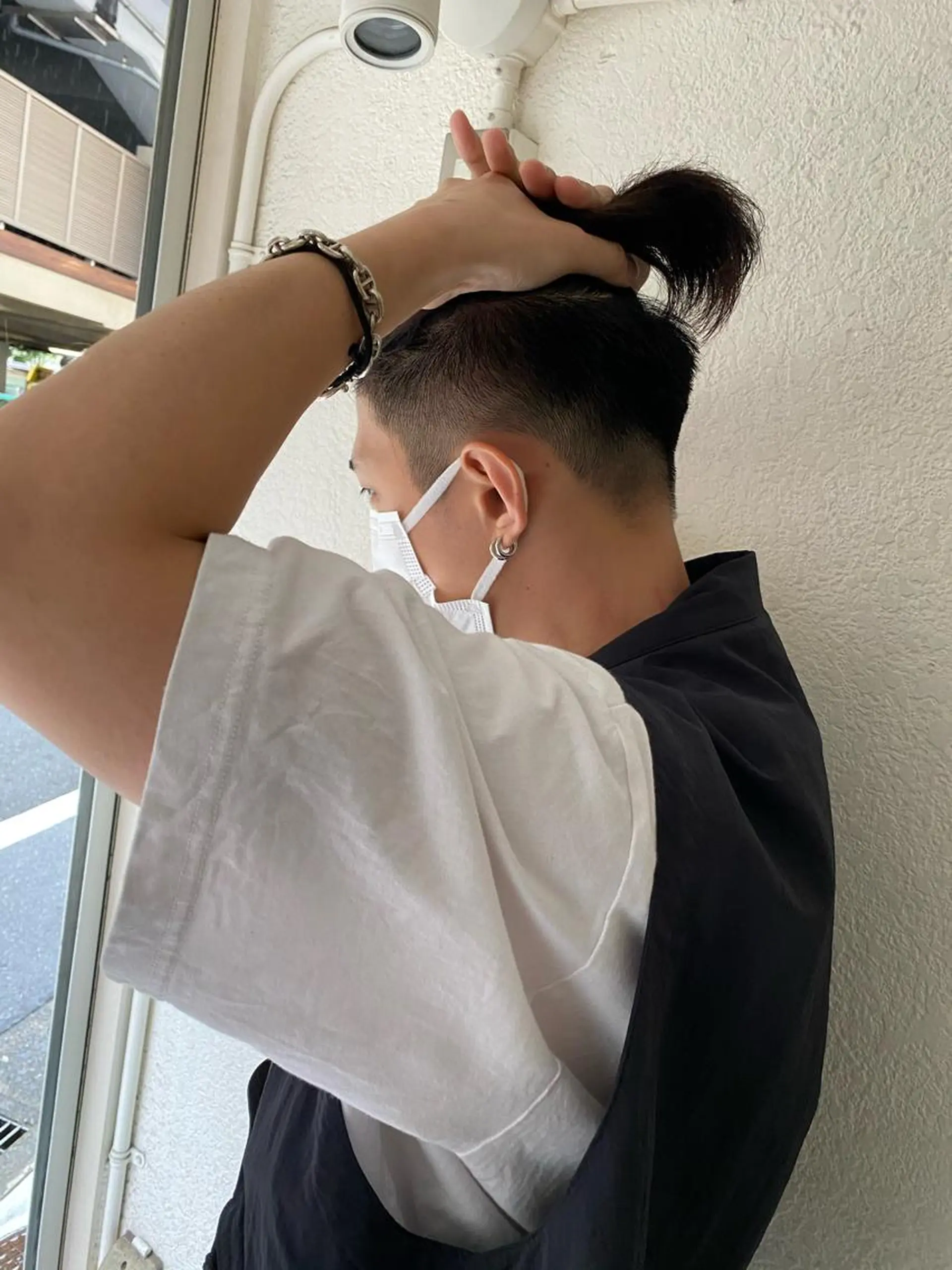 ショート メンズ 刈り上げ 小川 美奈のヘアスタイル