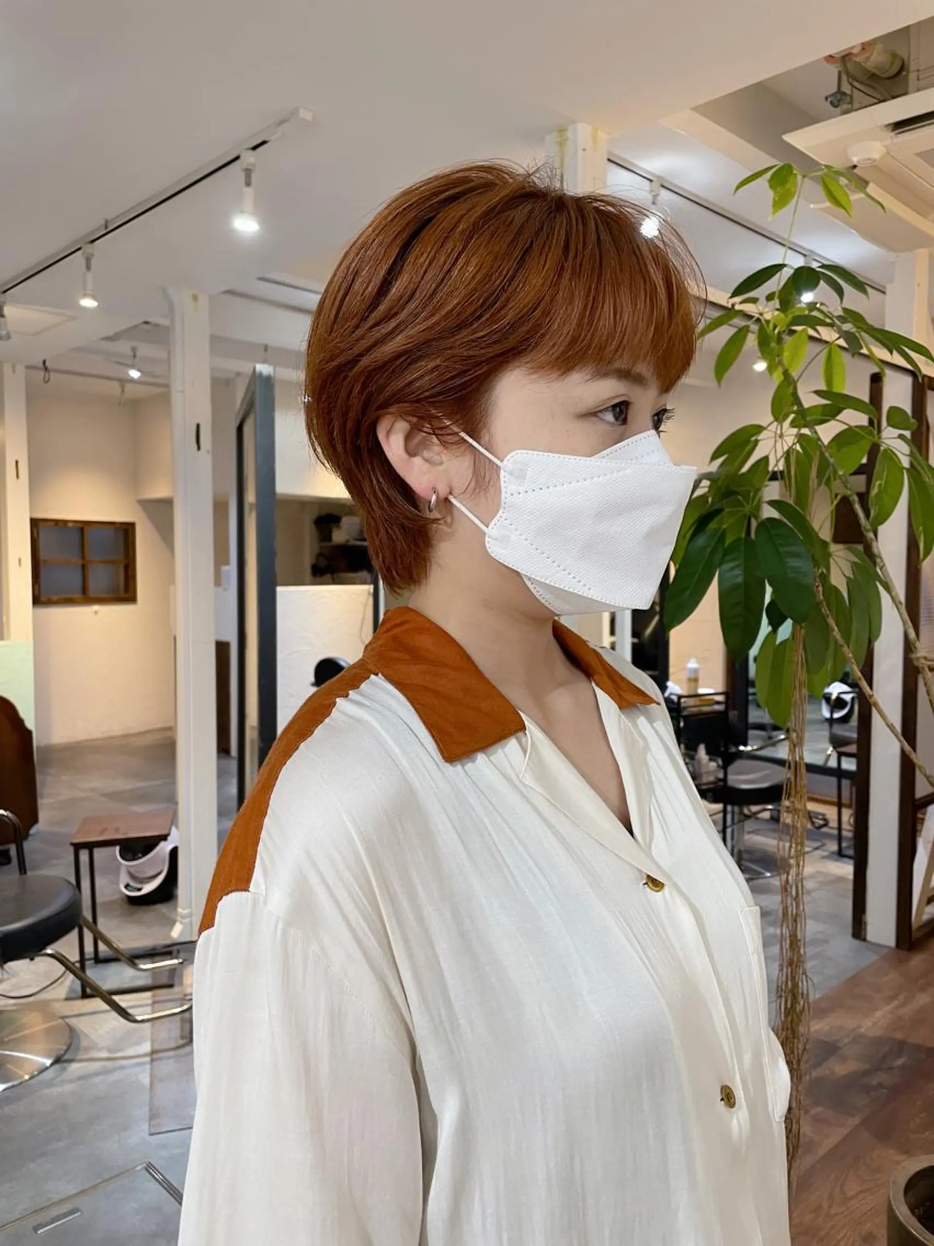 ショート カラー 高橋 愛美のヘアスタイル