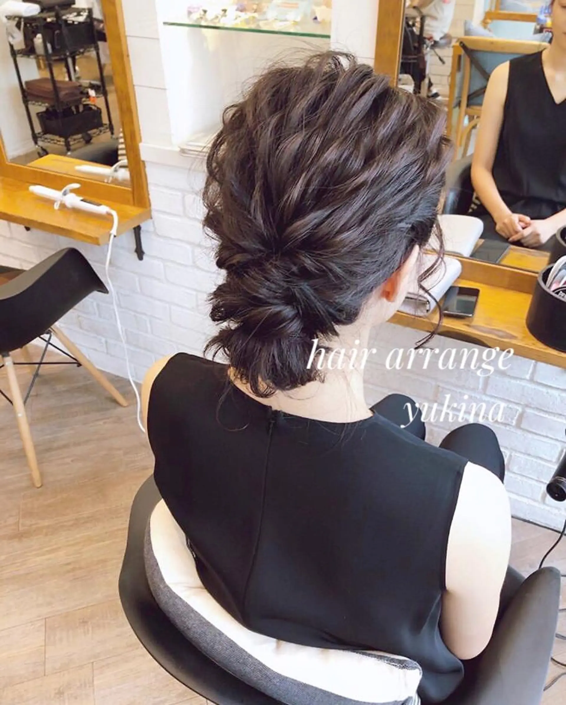 セミロング ヘアセット Hair Salon BOTTOMS所属・✨透明感ケアカラー✨ 長野ゆきなのヘアスタイル