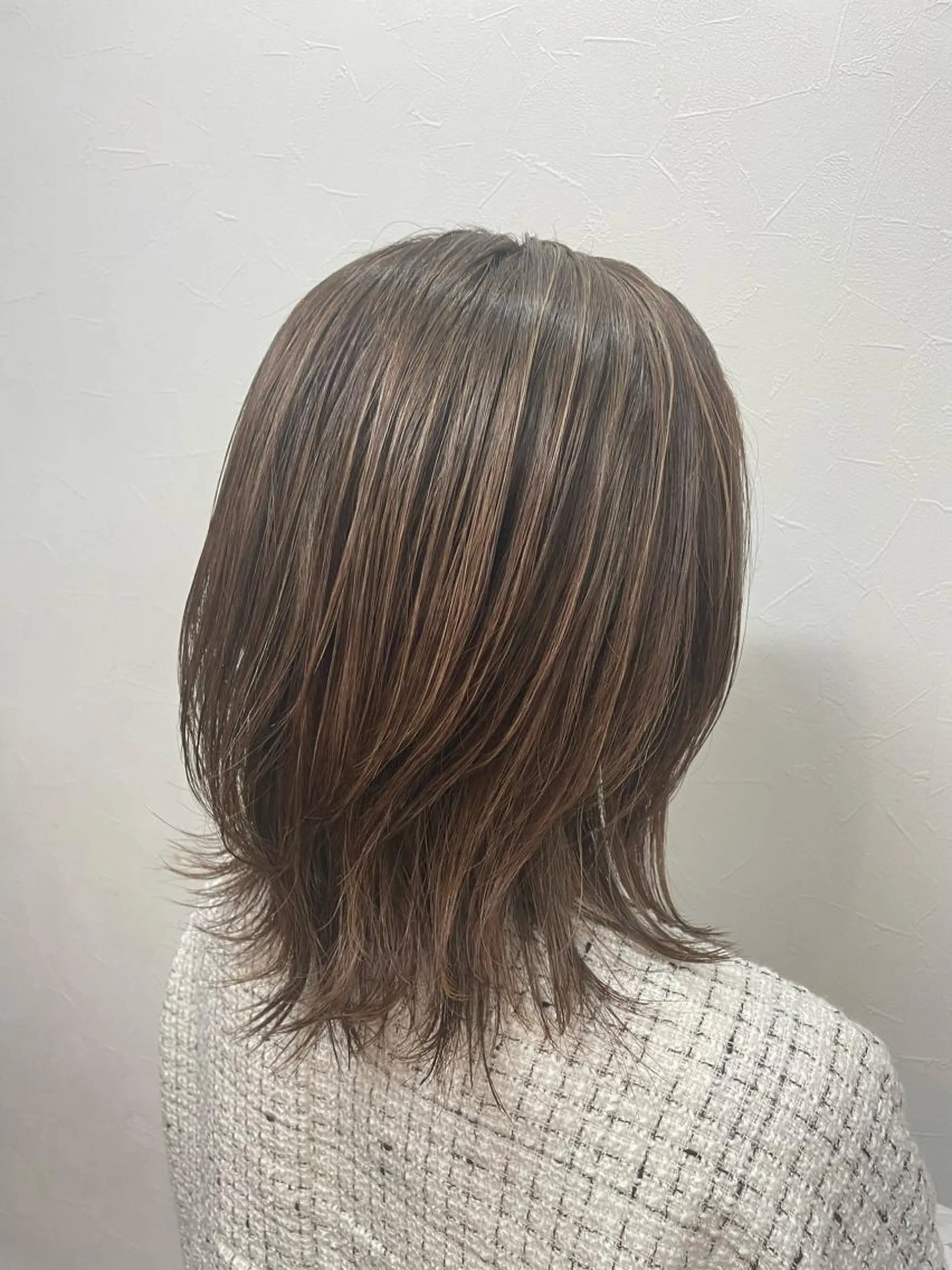 カラー ハイライトカラー ヘアカラー 小顔似合わせカット ┊︎＊AYANO＊のヘアスタイル