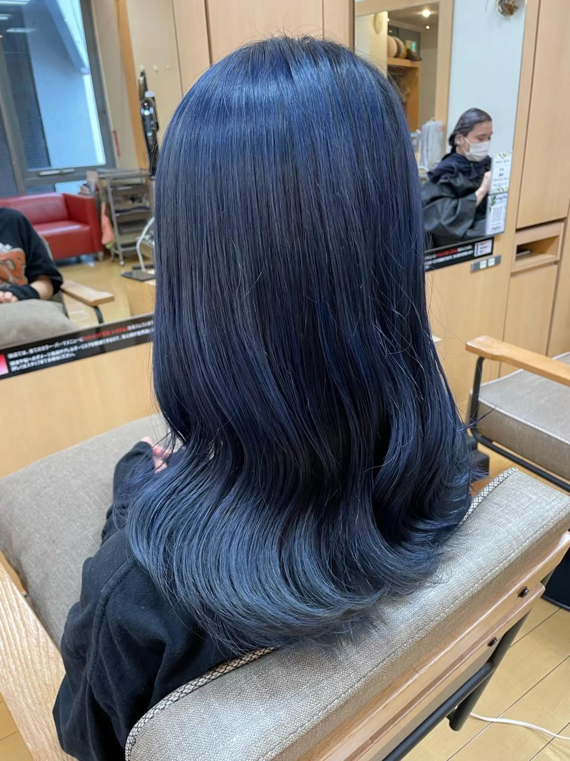 セミロング カット ヘアカラー 髪質改善・韓国ヘア 🤍中西麻友🤍のヘアスタイル