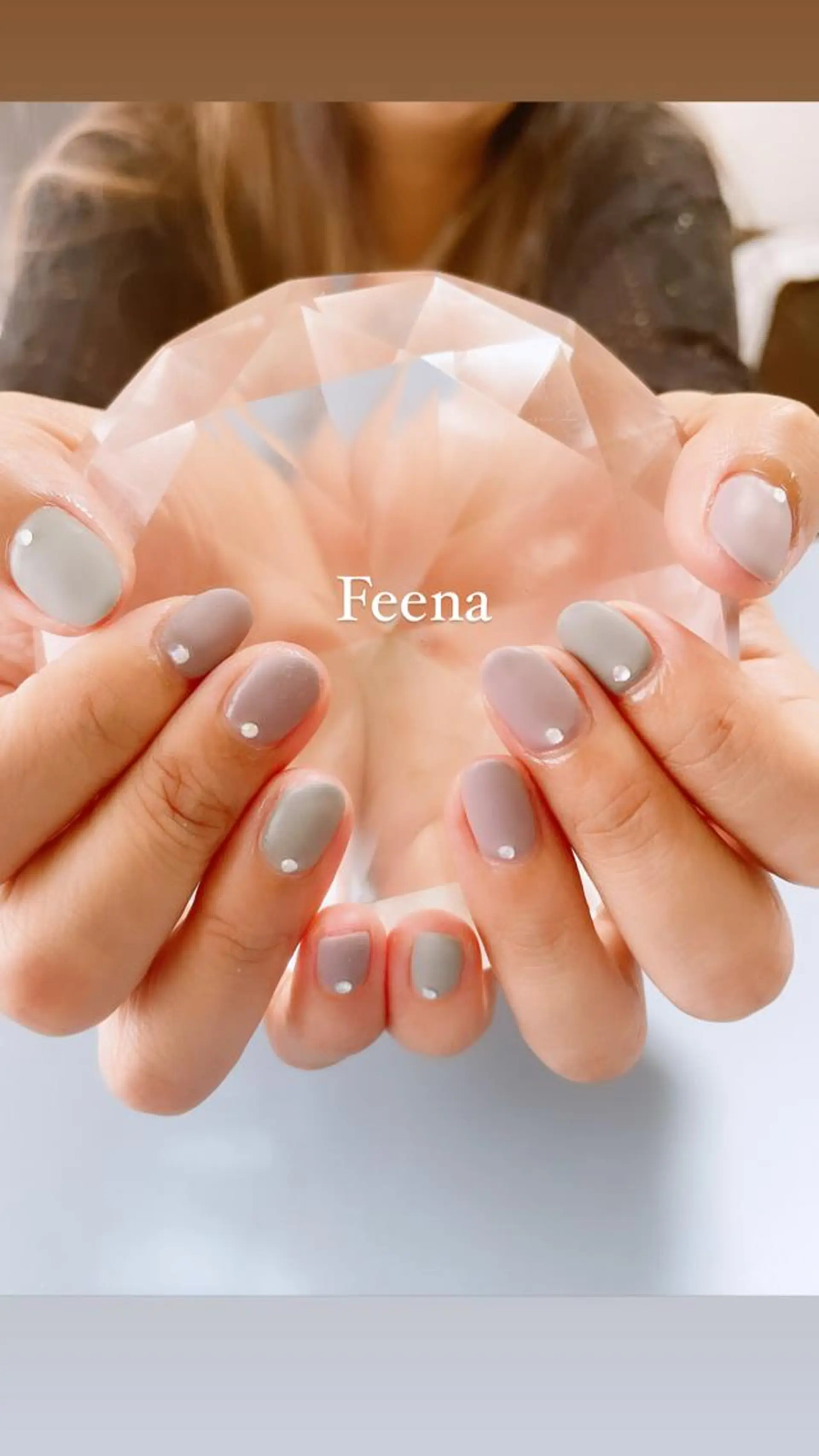 ネイル amu nail. RINAのネイルデザイン