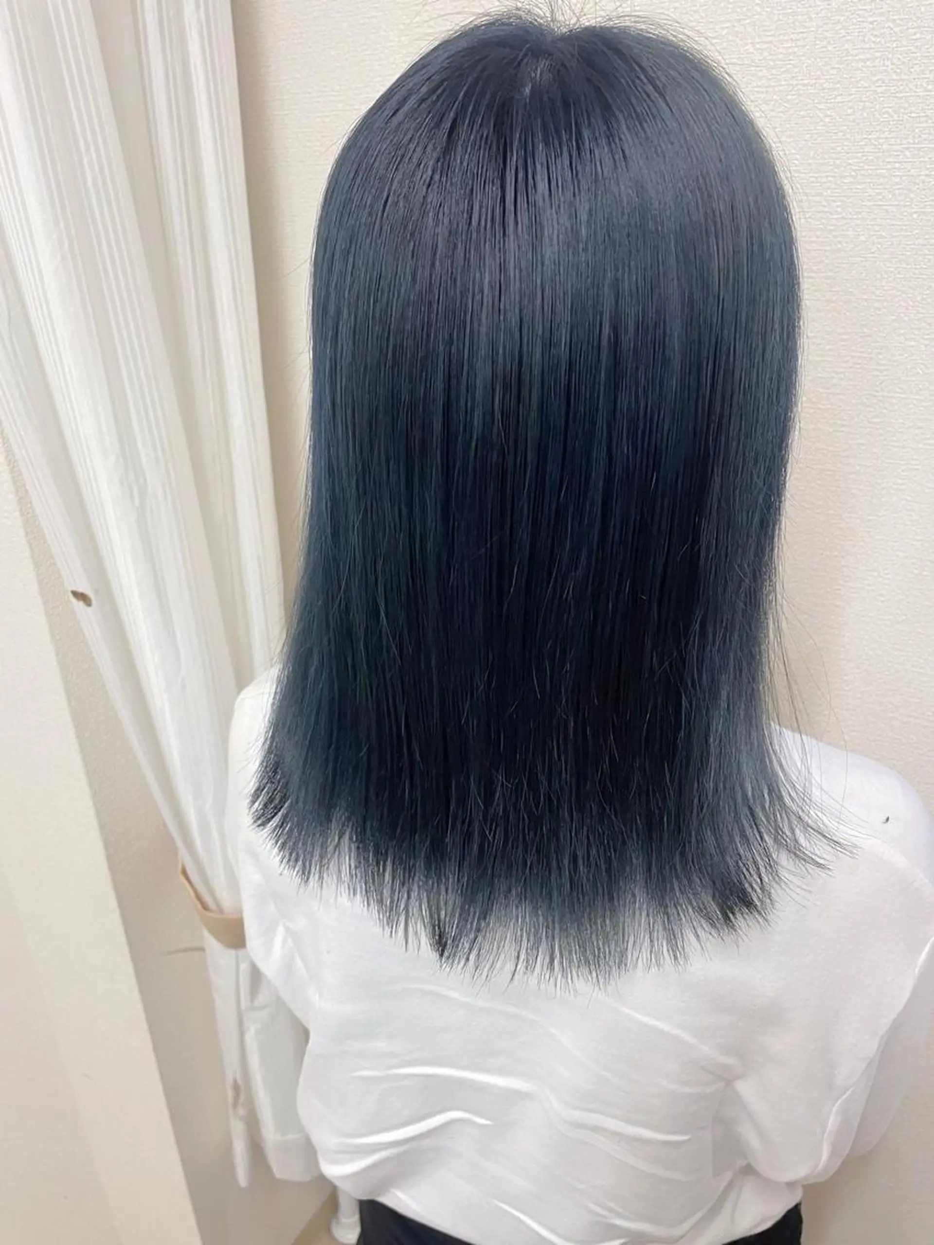 ミディアム カラー ケアブリーチ /髪質 改善/古橋圭史郎のヘアスタイル