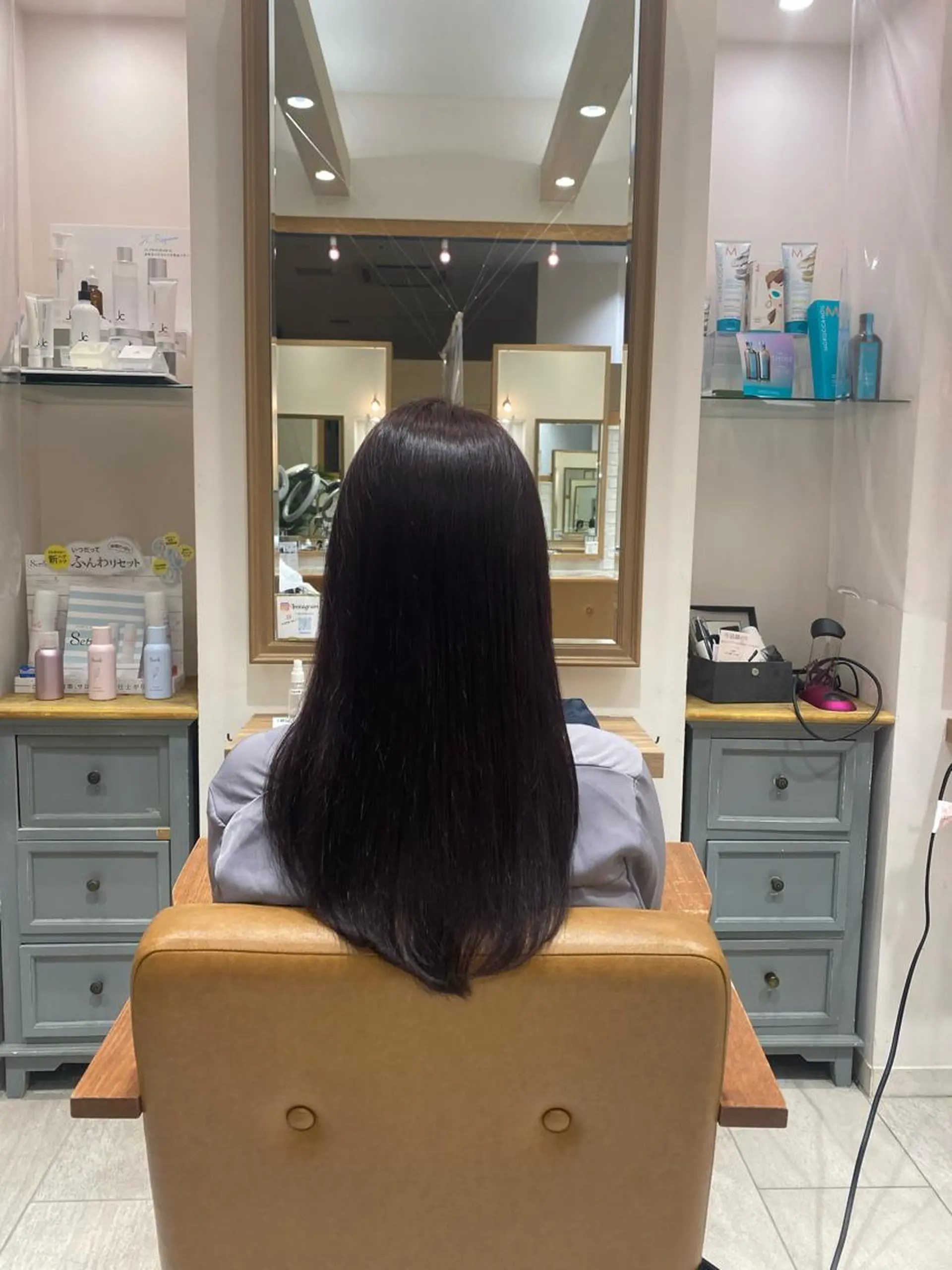 ロング ヘッドスパ 顔周り/透明感 🤍銀座RINOSEのヘアスタイル