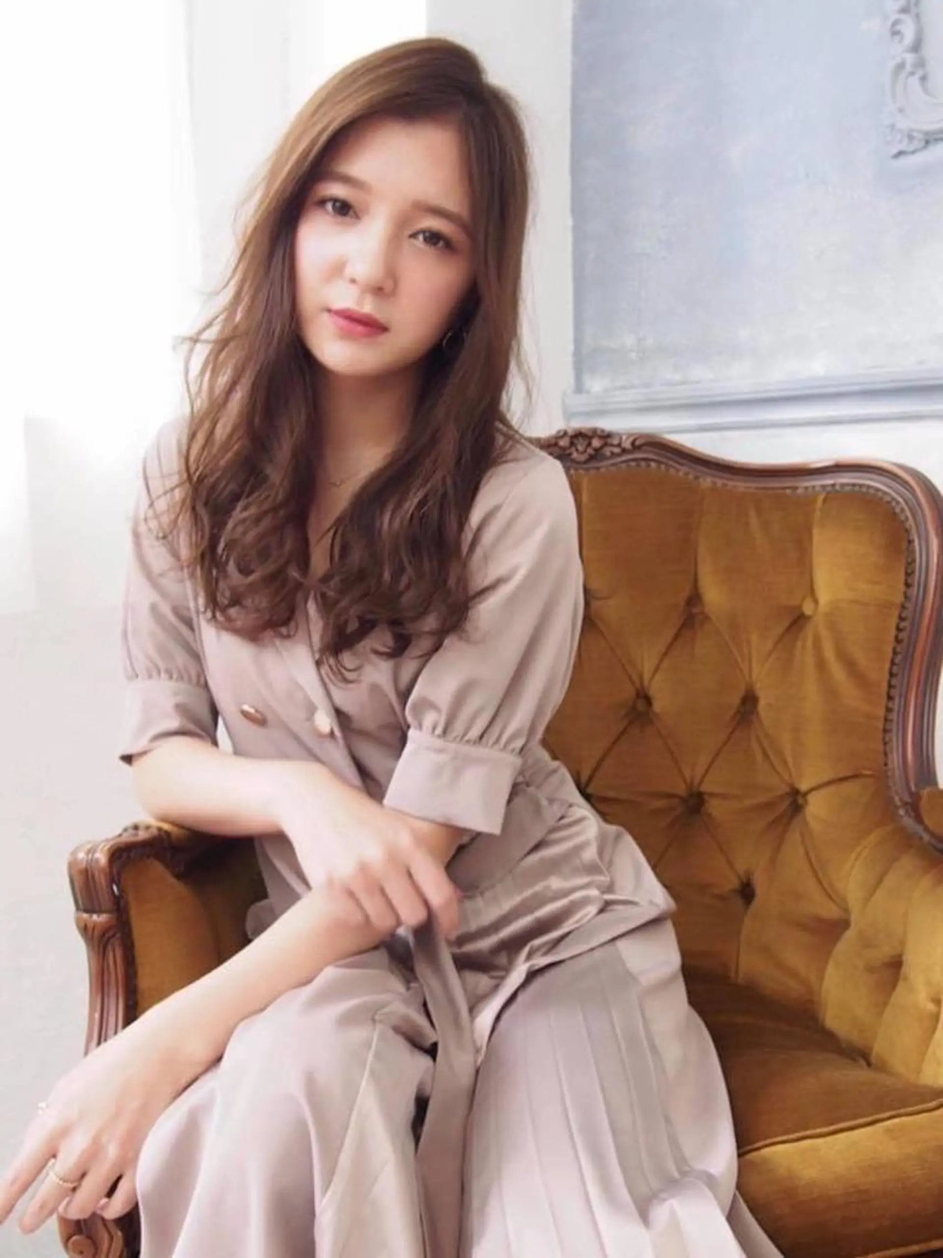 ロング LeaF 菊川店所属・リーフ あんなのヘアスタイル