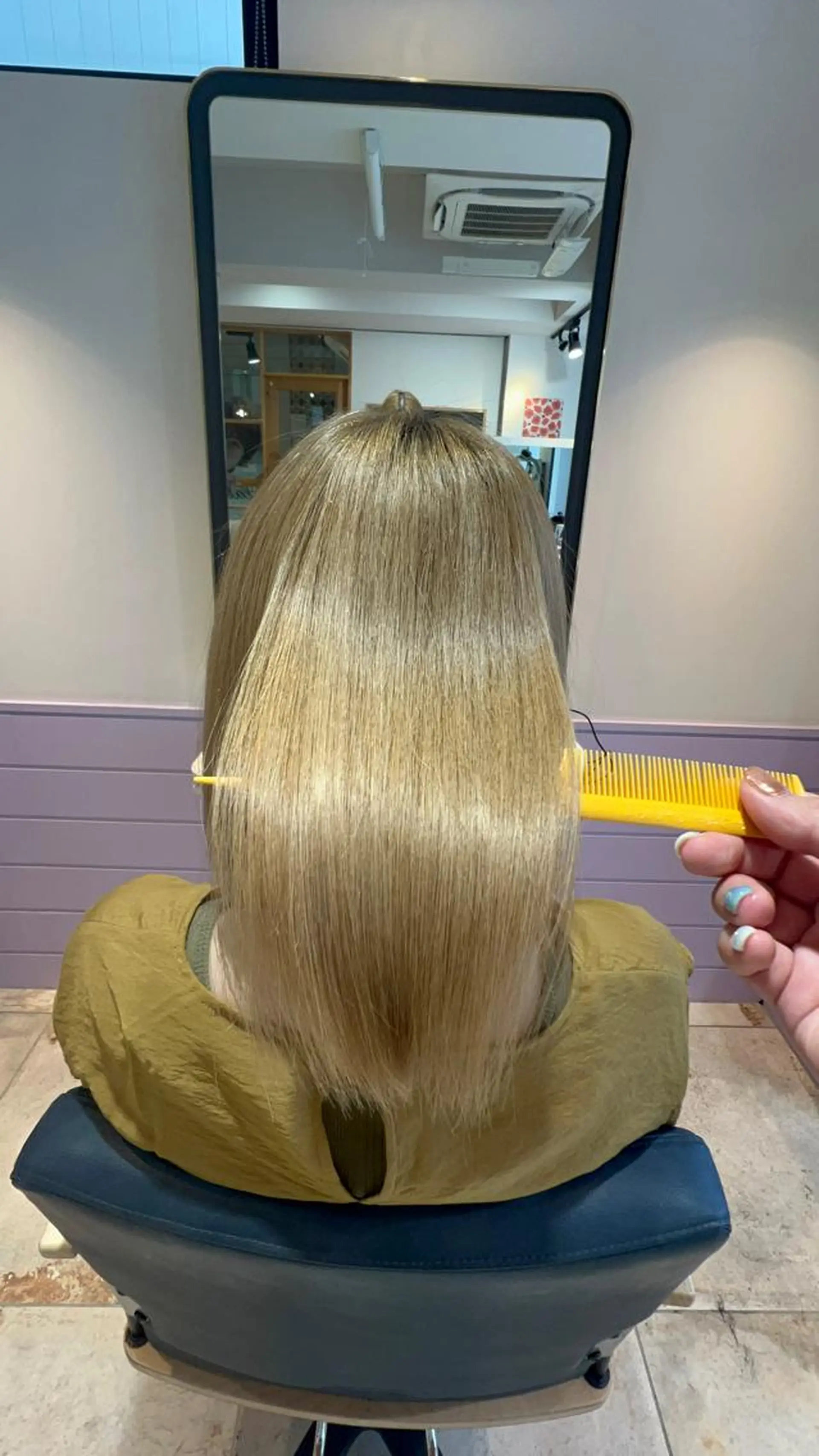 ミディアム 髪質改善✨石塚 真梨奈のヘアスタイル