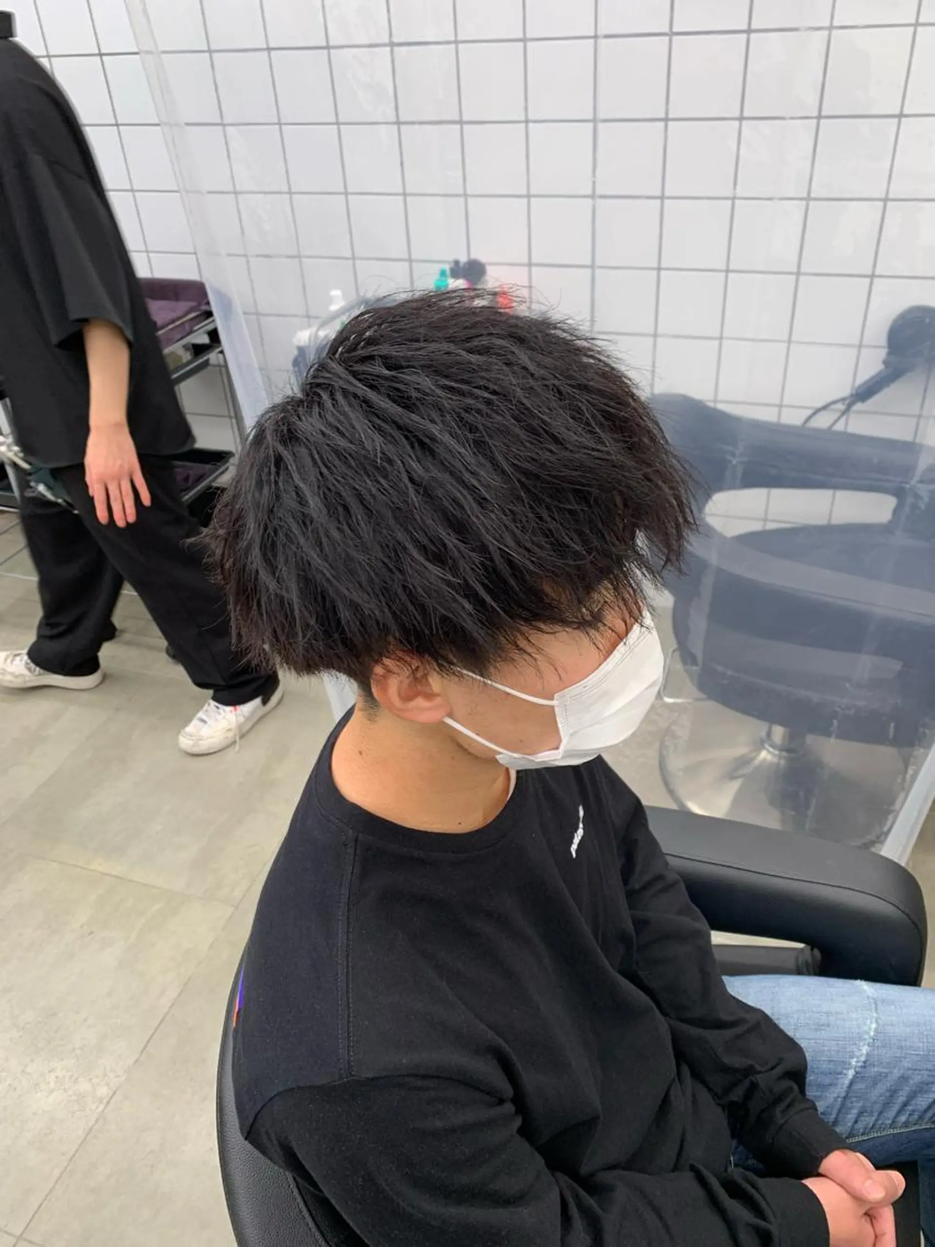 ショート カラー パーマ メンズ トレンド/レイヤー うる艶🪞CANDYのヘアスタイル