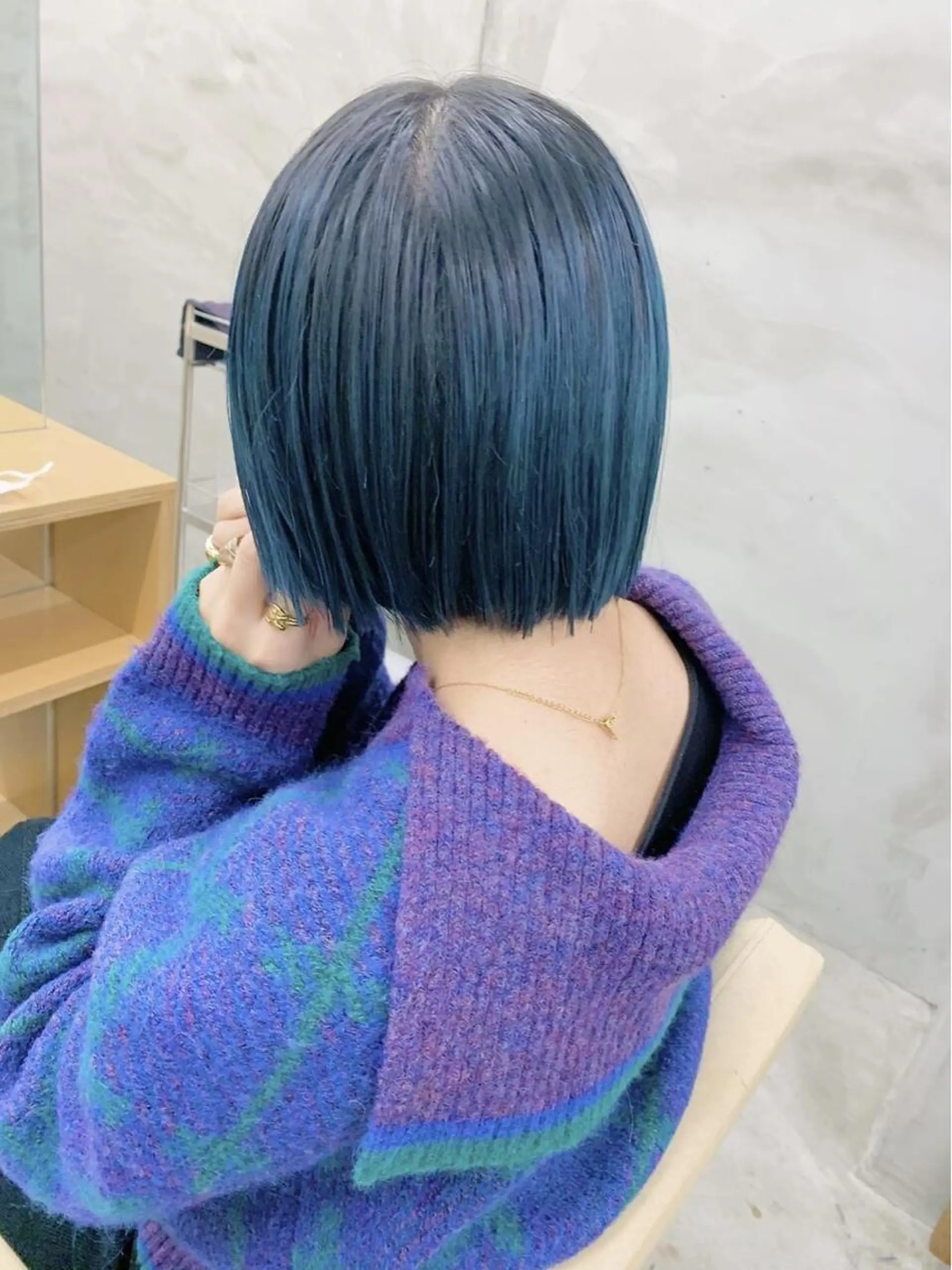 ショート カラー バレイヤージュ ブリーチ ケアブリーチ デザインカラー ダブルカラー スパイラルパーマ 🌐hina⭐️のヘアスタイル