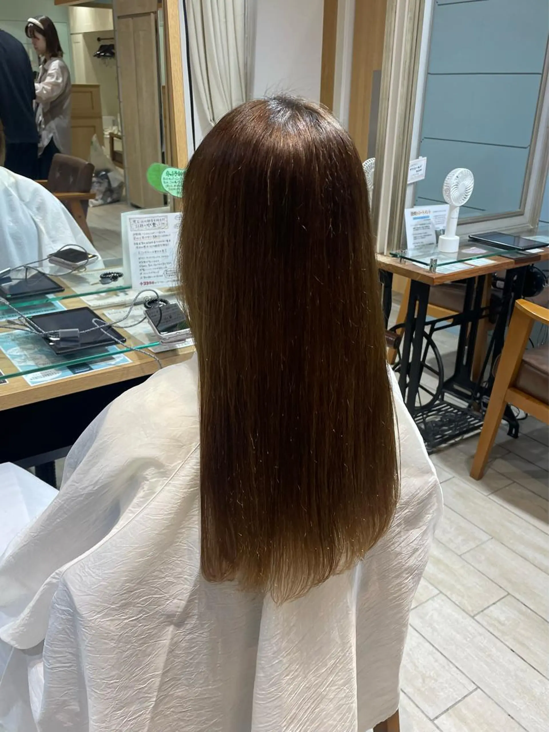 ロング パーマ 縮毛矯正 Lond espoir所属・🫧🩵nazuna 🩵🫧のヘアスタイル