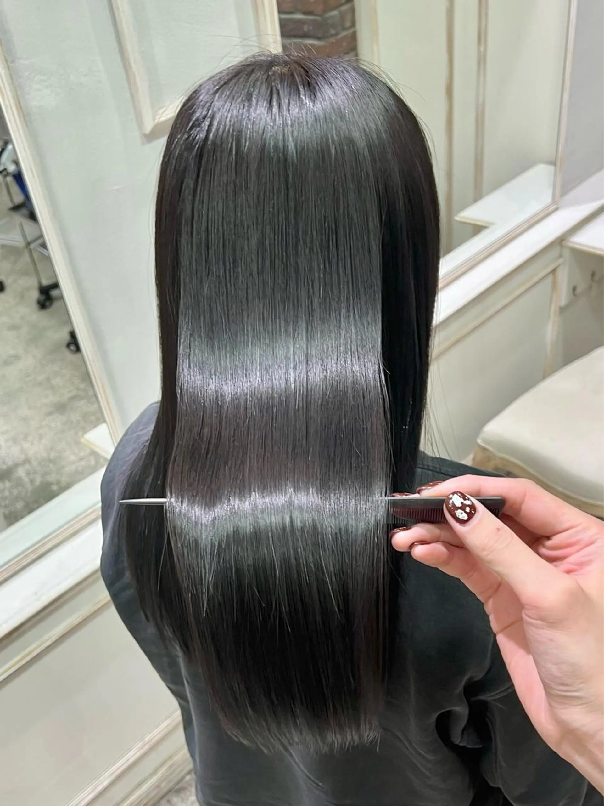 ロング カラー Siesta所属・📣髪質改善縮毛矯正 特化美容師｜庭田📣のヘアスタイル