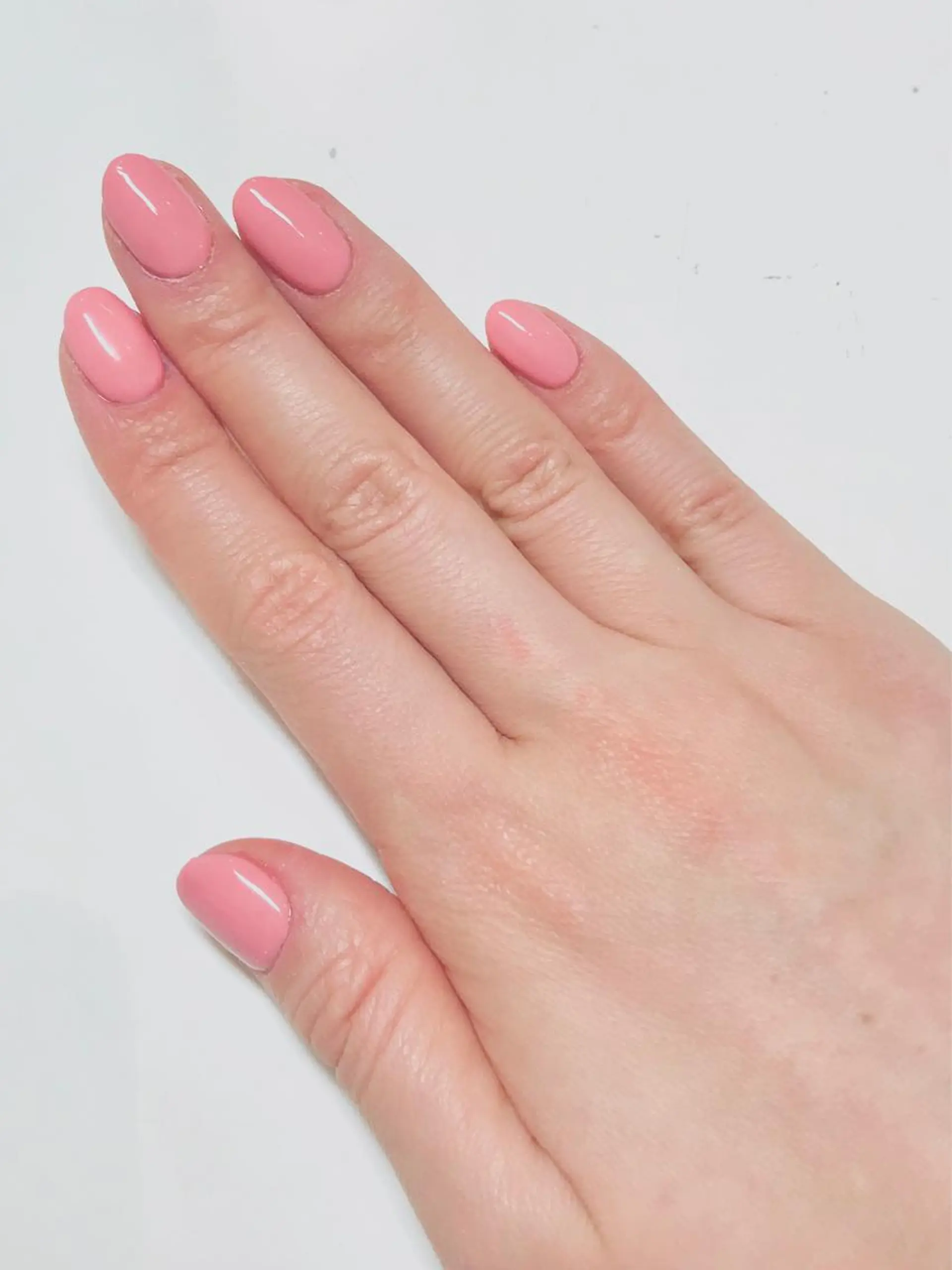 ネイル ワンカラーネイル ピンク ハンドネイル Yukako. Nのネイルデザイン