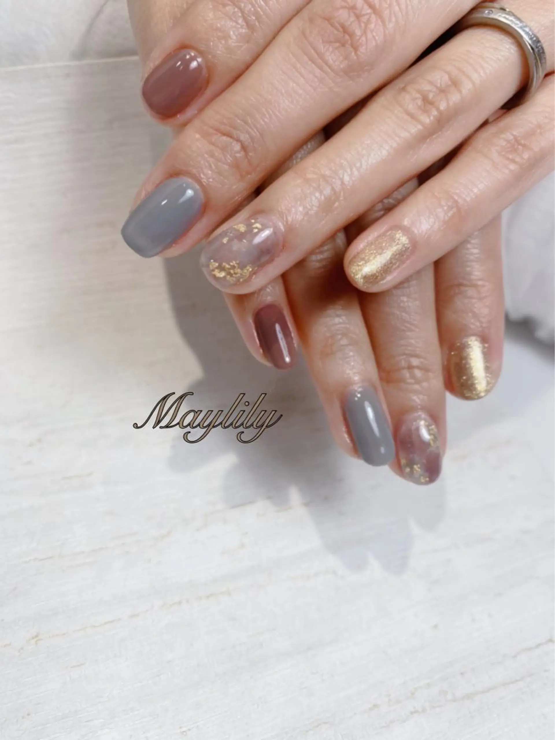 ネイル Nail care salon Maylily所属・Nail salon Maylilyのネイルデザイン