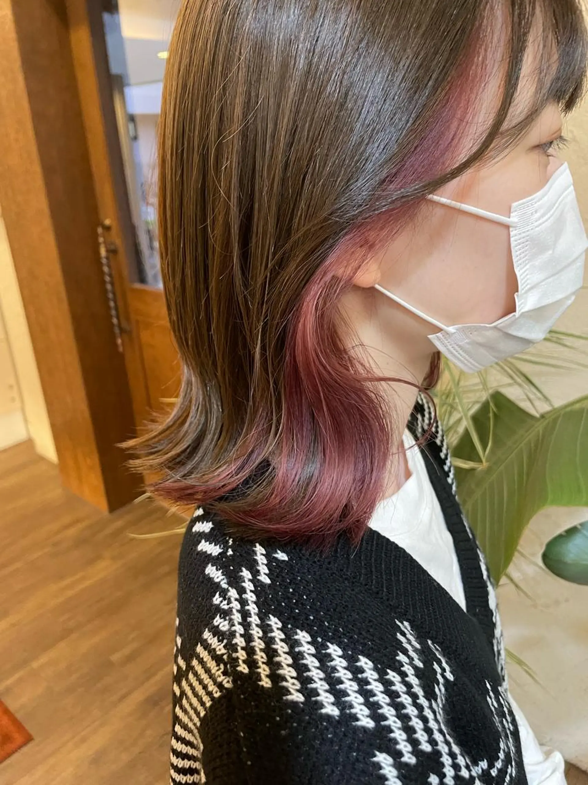 ミディアム しもかわ かほのヘアスタイル