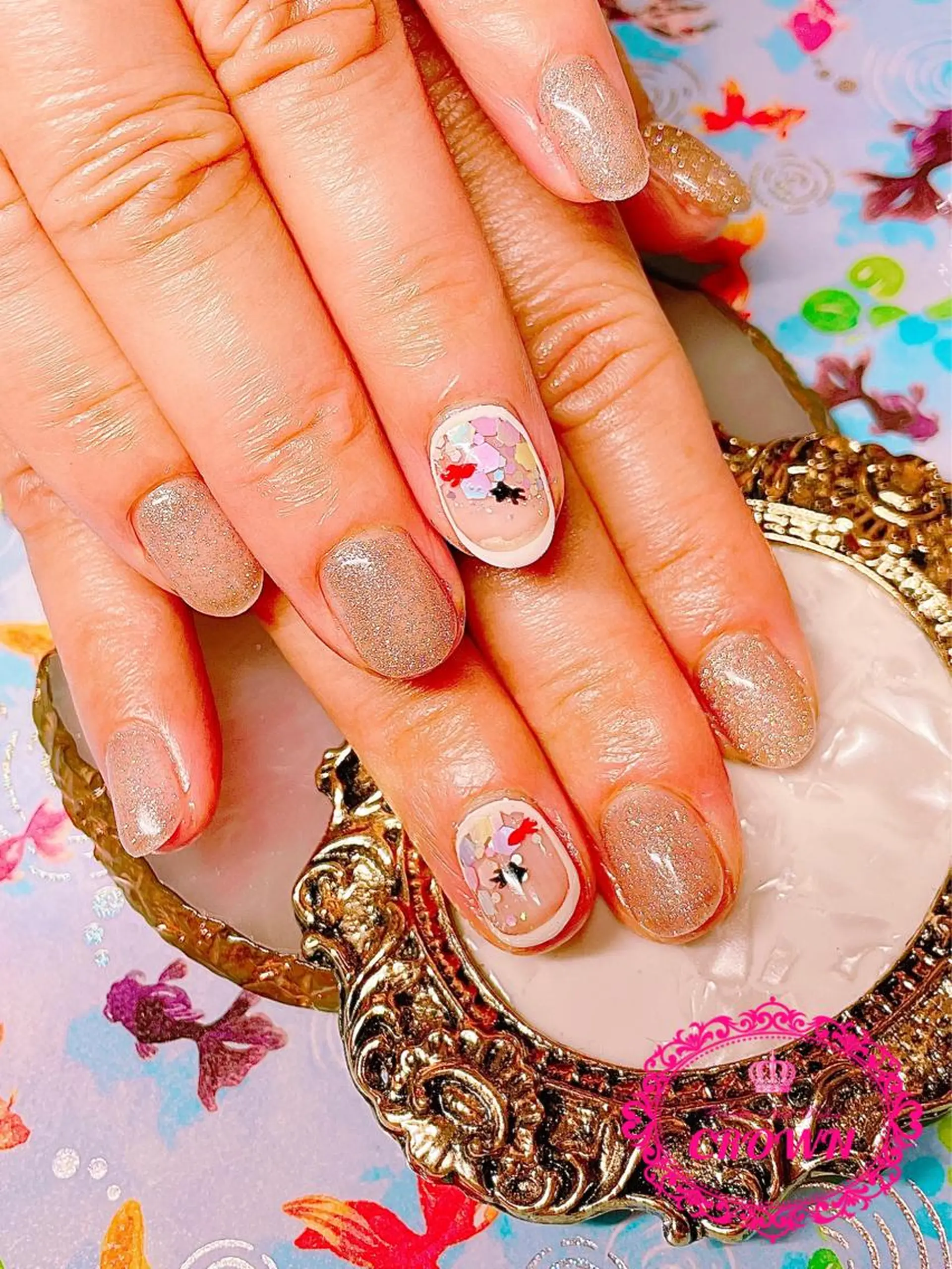 ネイル CROWN プライベートサロンのネイルデザイン