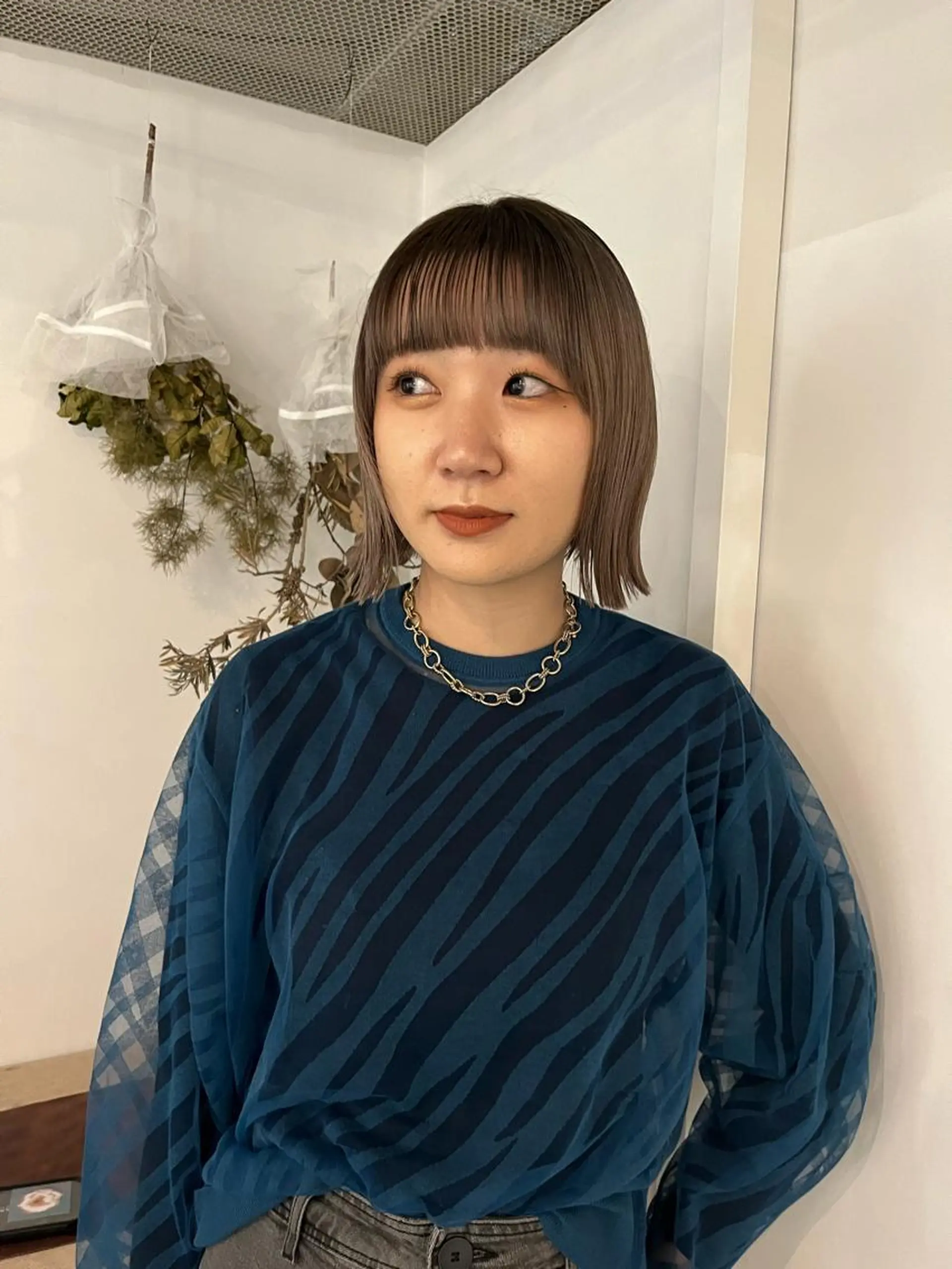 ミディアム カラー eddie所属・Kanoe /モデル募集中のヘアスタイル