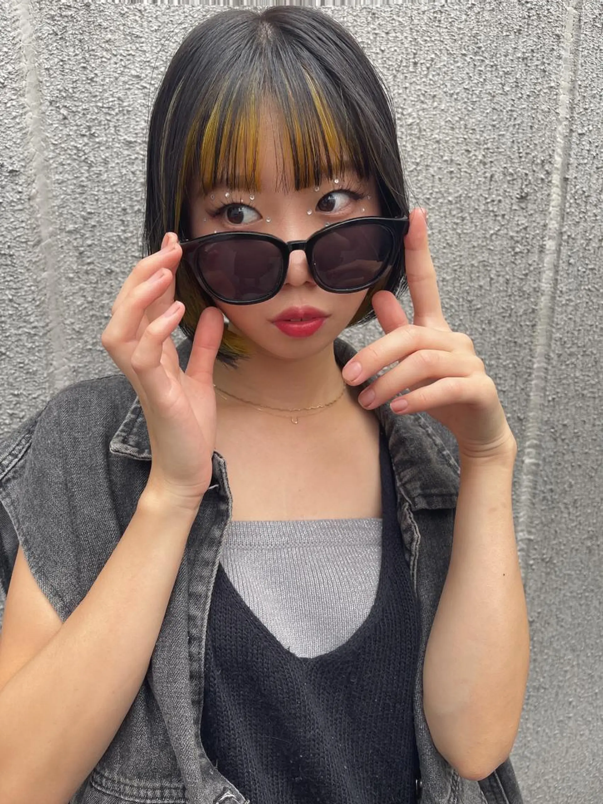 ショート 顔まわりレイヤー/ bob及川亜沙美のヘアスタイル