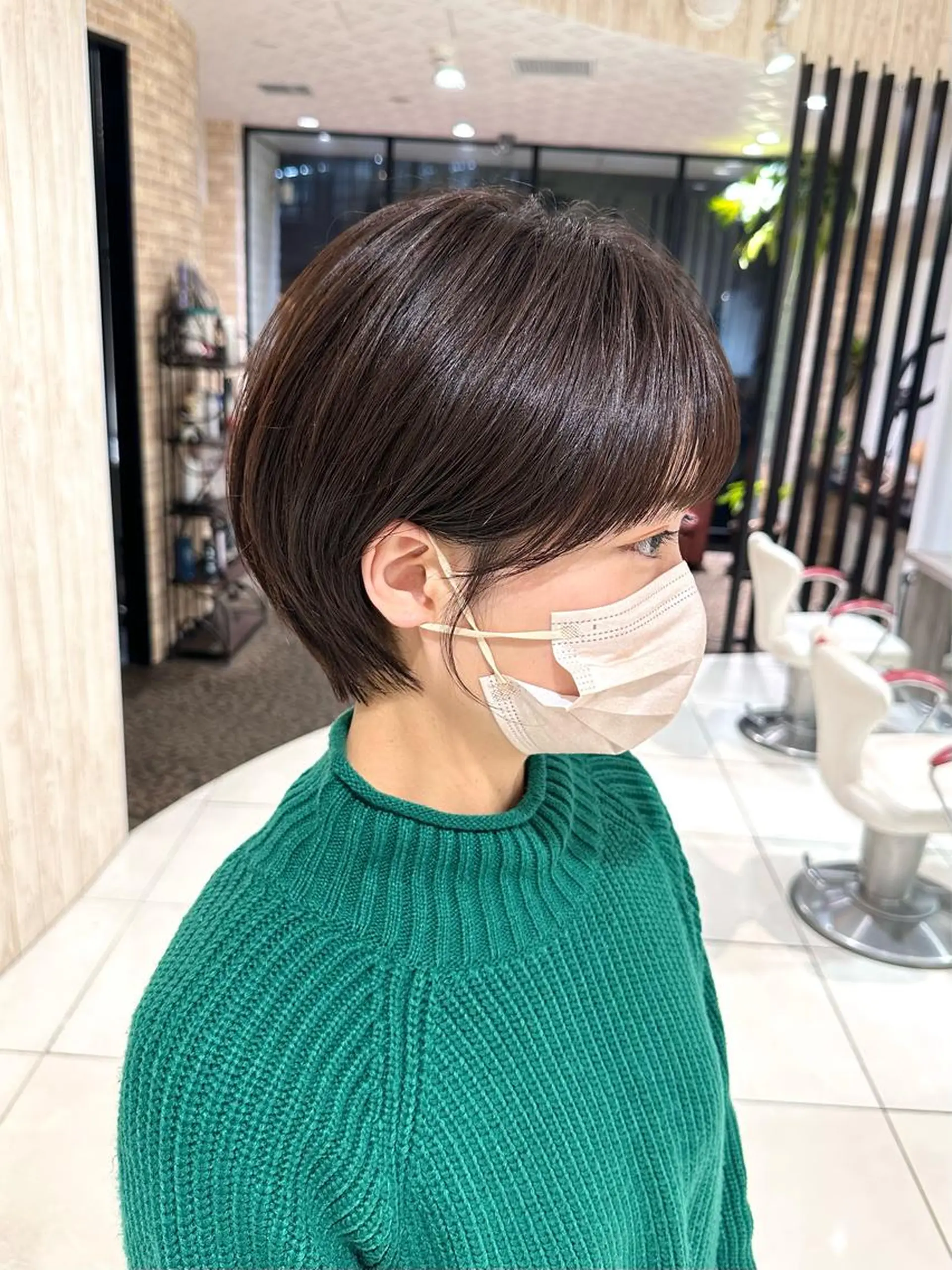 ショート ショートボブ ハンサムショート 丸みショート ボブ ショートヘア 荻窪/ショートヘア✨ ショートボブ長松大哉のヘアスタイル