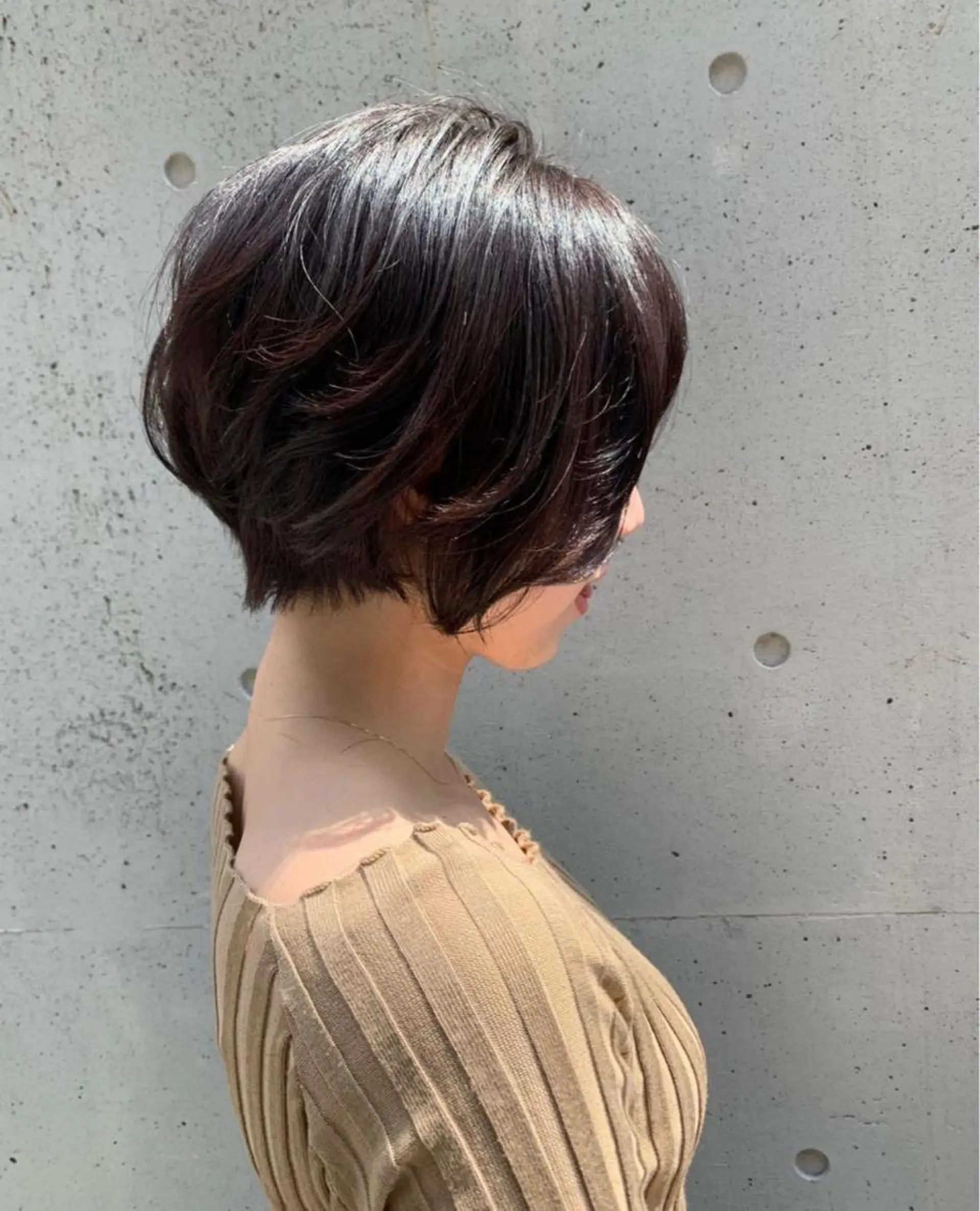 ショート カラー パーマ ヘアアレンジ メンズ キッズ ネイル マツエク・マツパ ショートヘア ショートネイル Luela堅田所属・田中 裕士のヘアスタイル