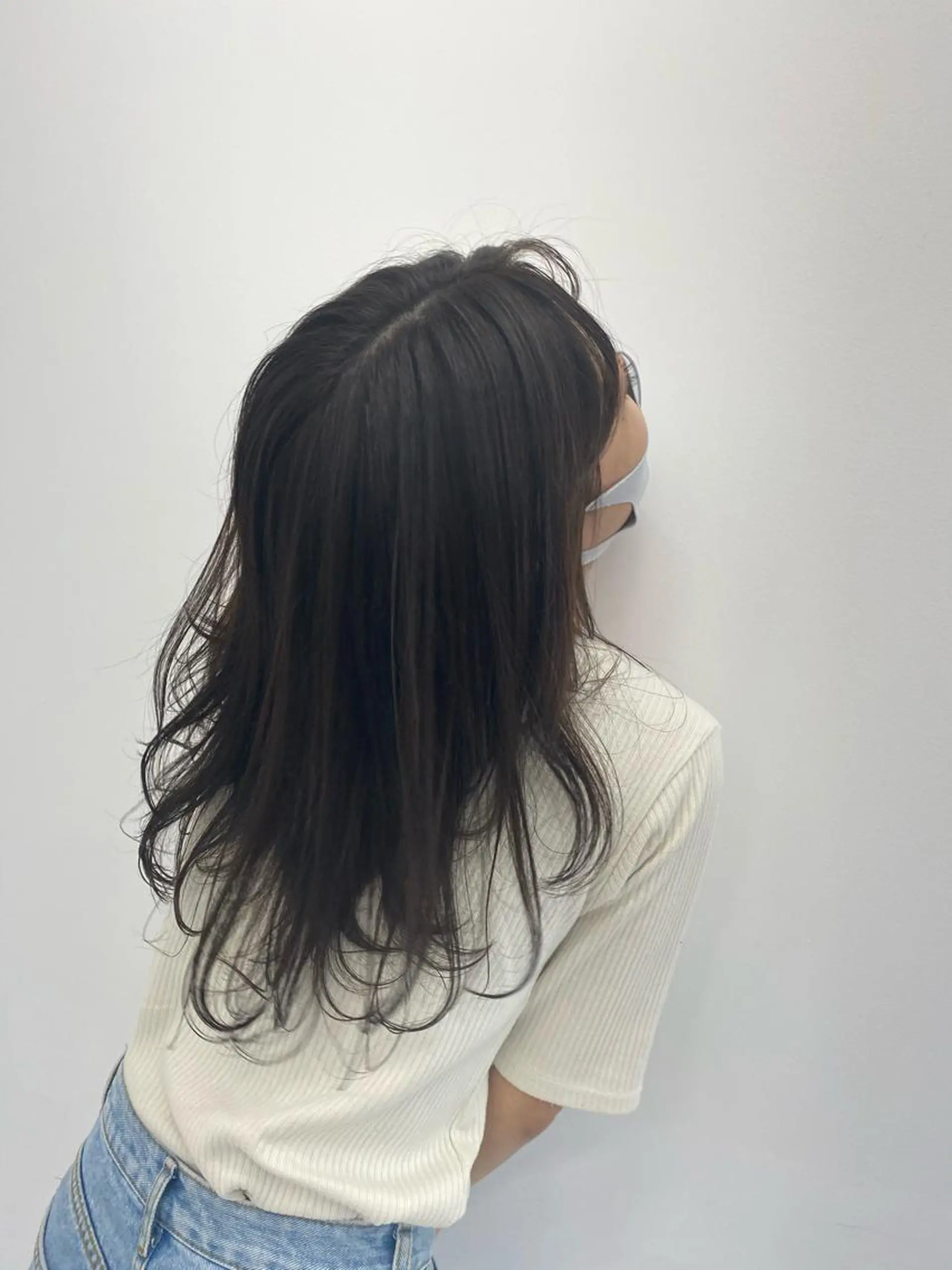 セミロング aoi ♡グレージュ ・ベージュカラーのヘアスタイル