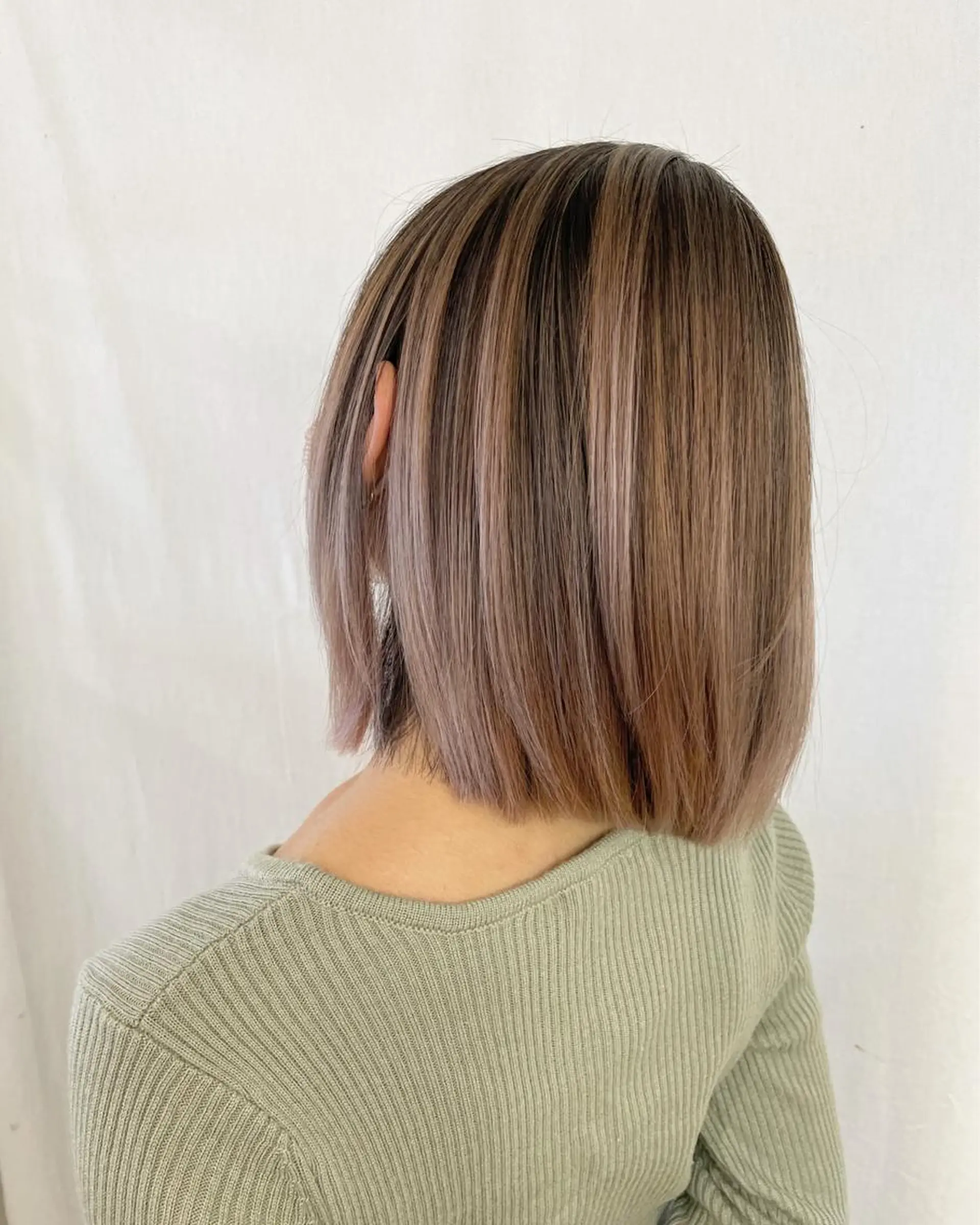 ミディアム カラー かわさき ともやのヘアスタイル