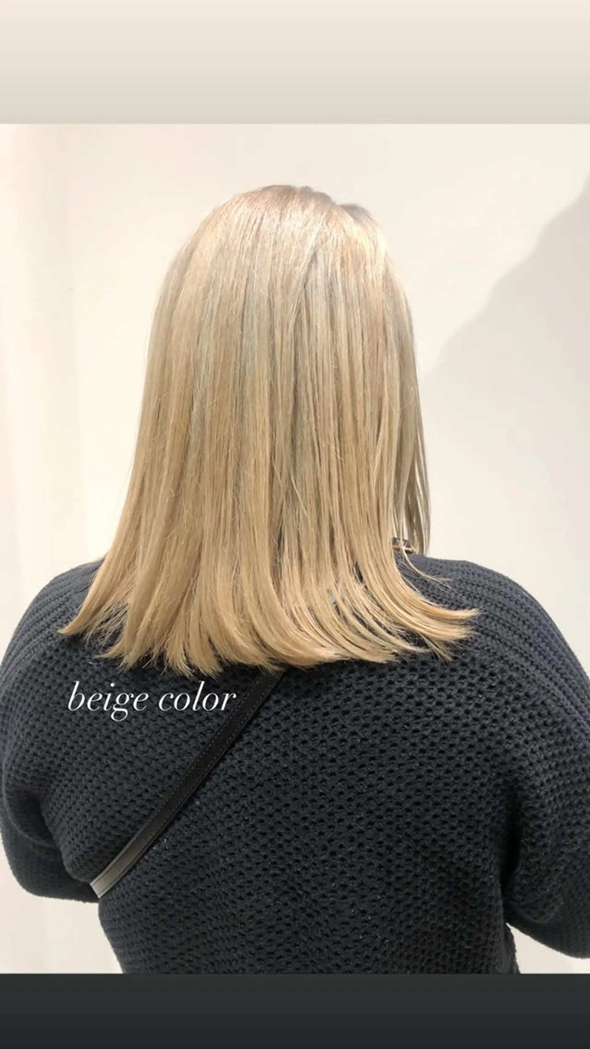 ミディアム カラー ゴートゥデイシェアサロン所属・era shioriのヘアスタイル