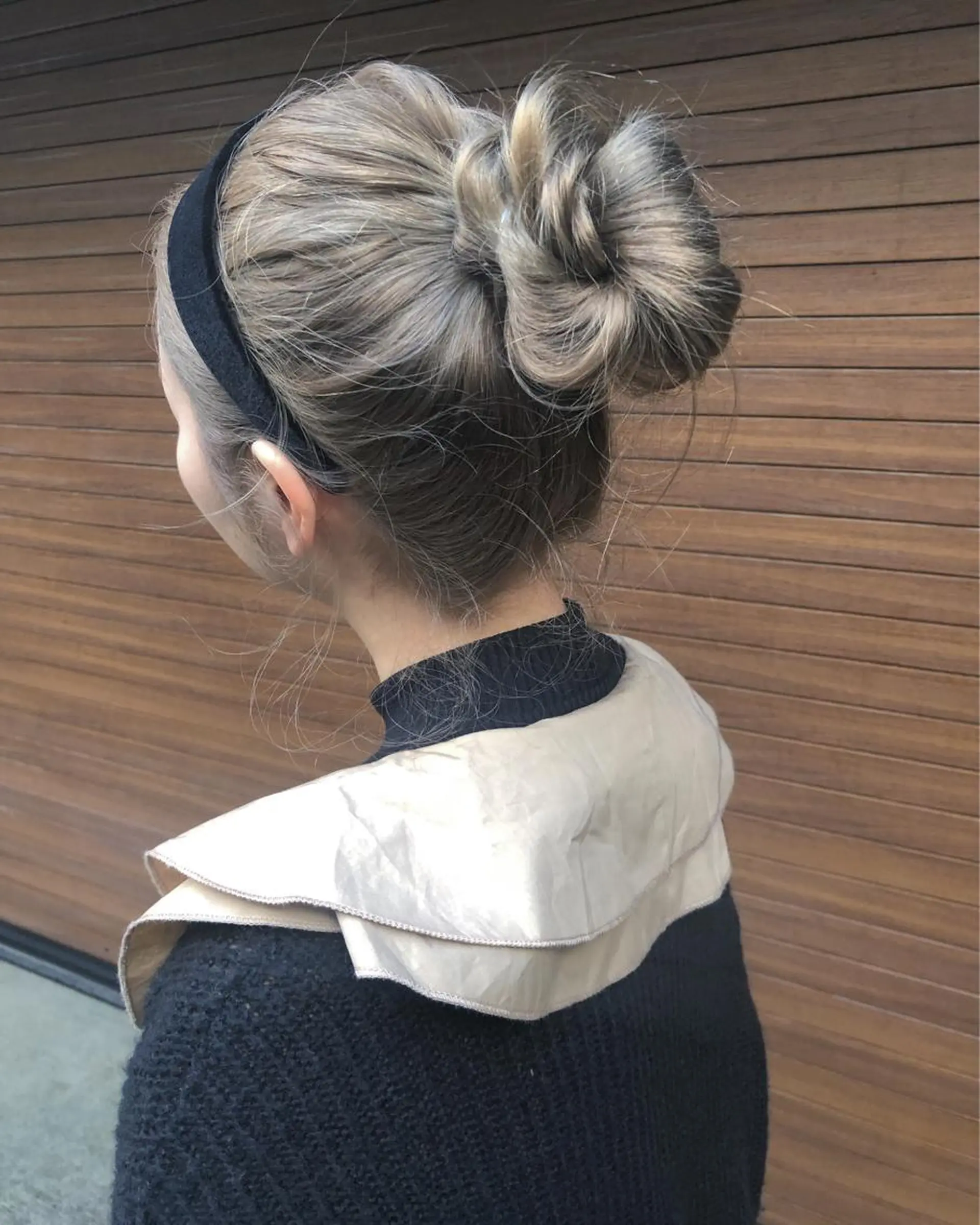 カラー ニシオカ タクヤのヘアスタイル