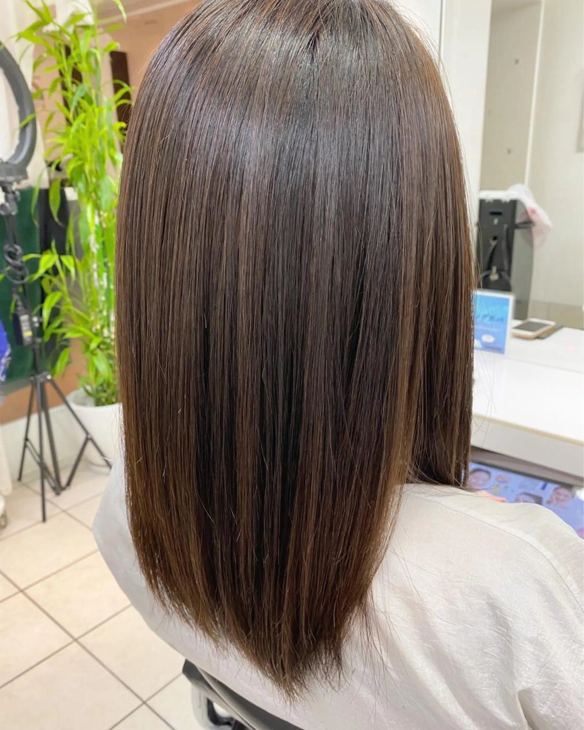 ミディアム ハイライト メンズ特化 刈り上げない/金井のヘアスタイル