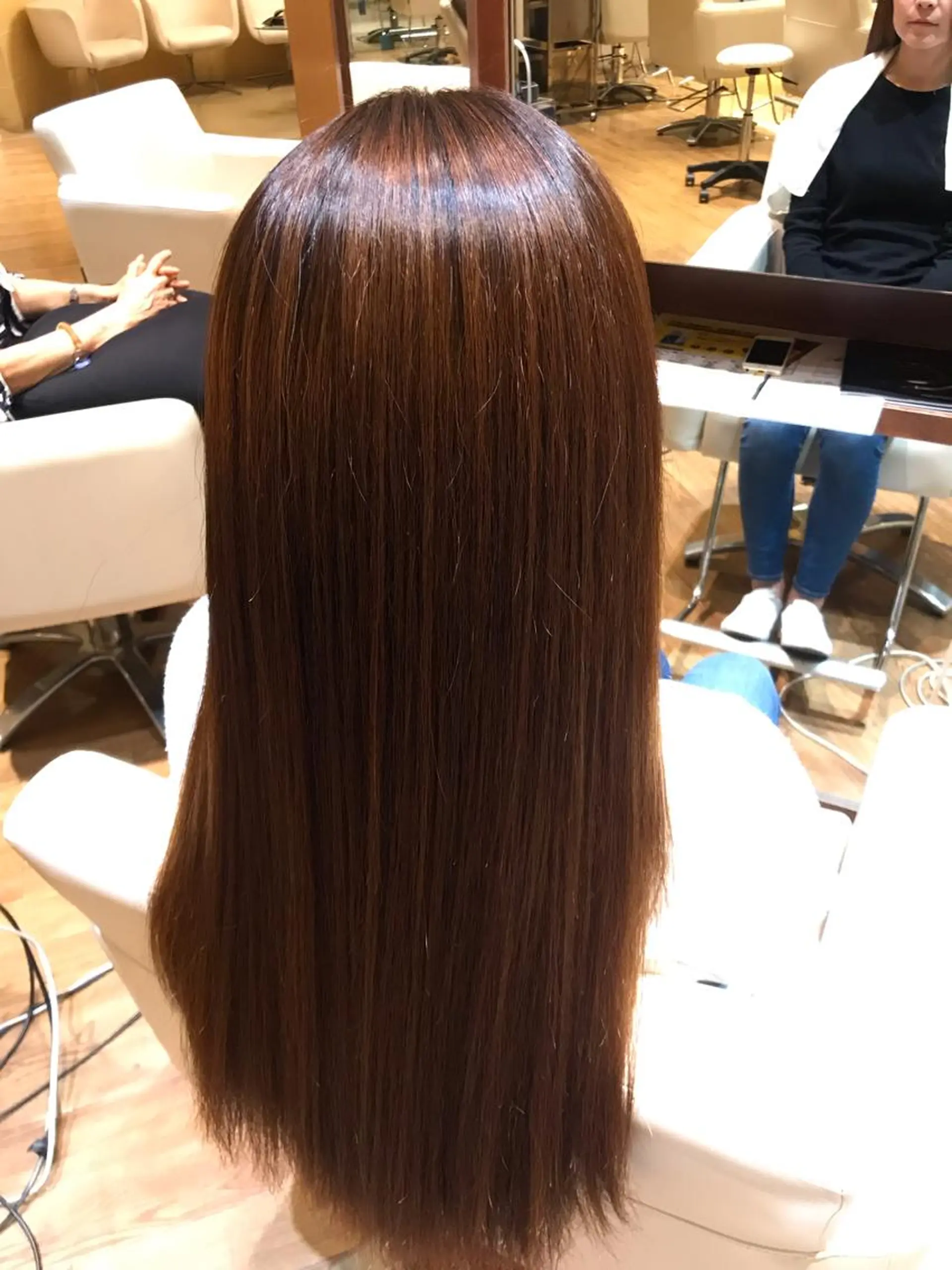 ロング カラー k-two corso所属・パーマモデル募集🌈 森脇帆南のヘアスタイル