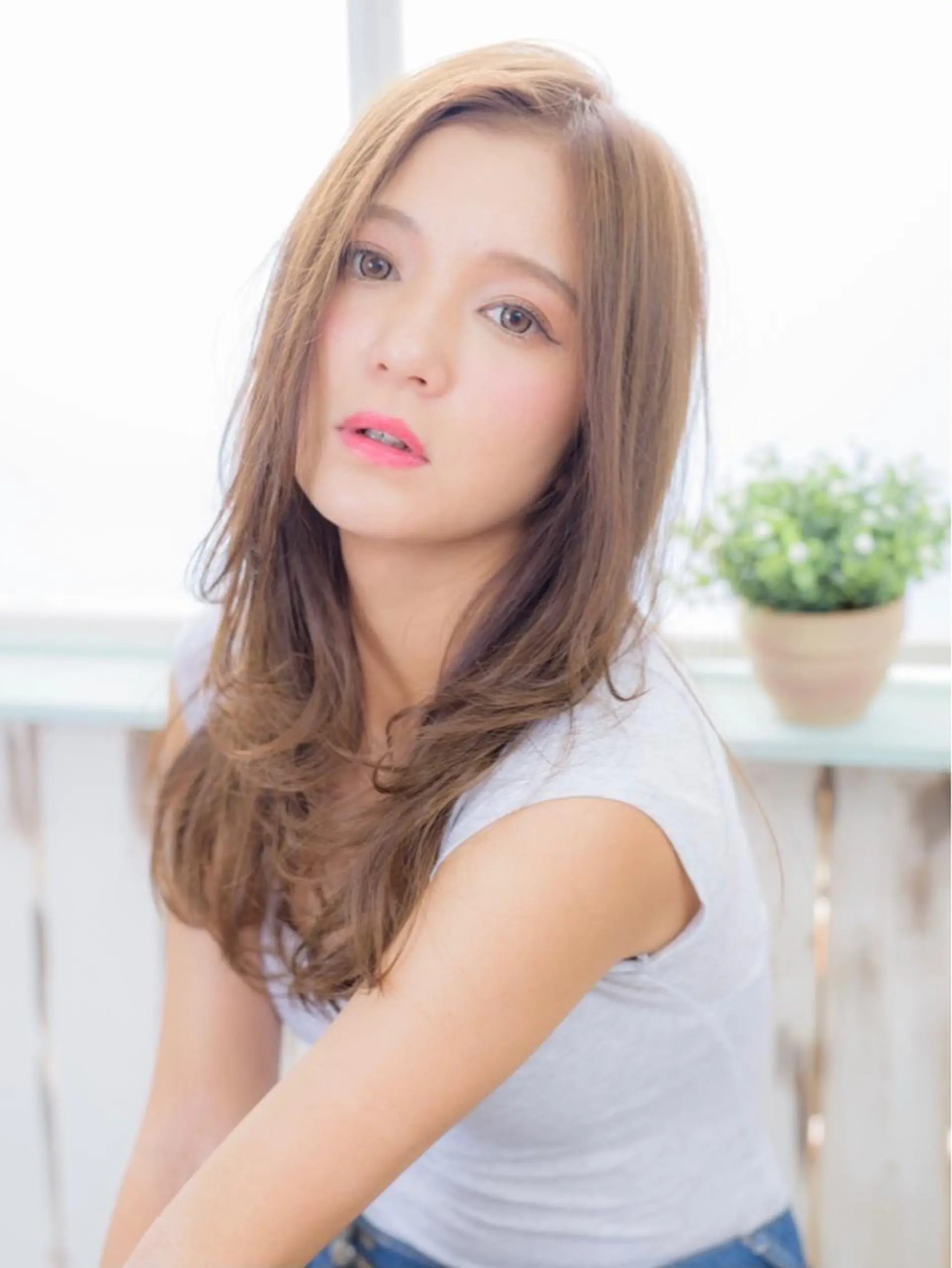 ロング カラー イルミナカラー トリートメント ヘアカラー トリートメント 酸熱トリートメント/ 髪質改善🌟玉井香奈のヘアスタイル