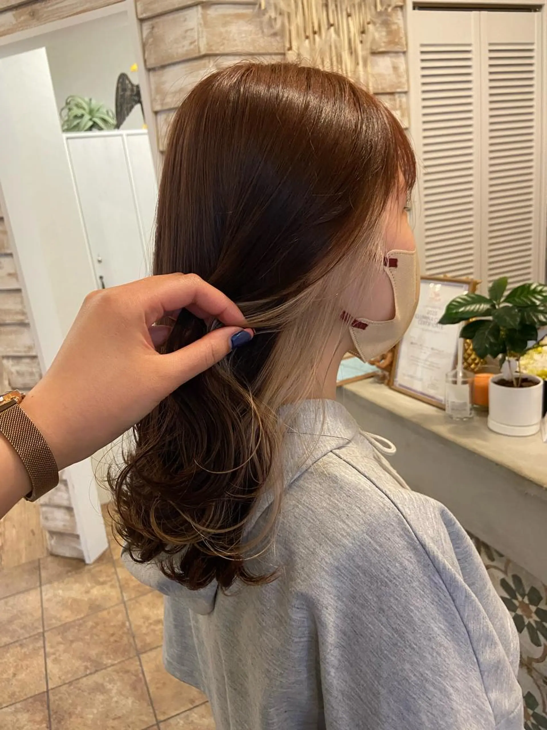 セミロング カラー 🛼Michi 【ミチ】🛼のヘアスタイル